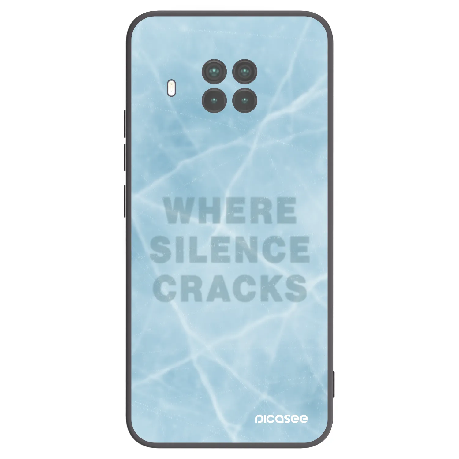 Picasee fekete szilikon tok az alábbi mobiltelefonokra Xiaomi Mi 10T Lite - SILENCE