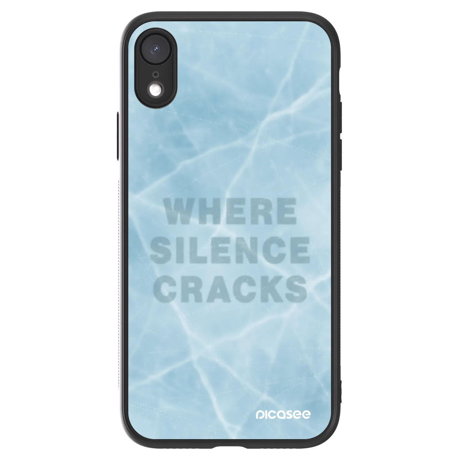 Picasee ULTIMATE CASE Apple iPhone XR - készülékre - SILENCE