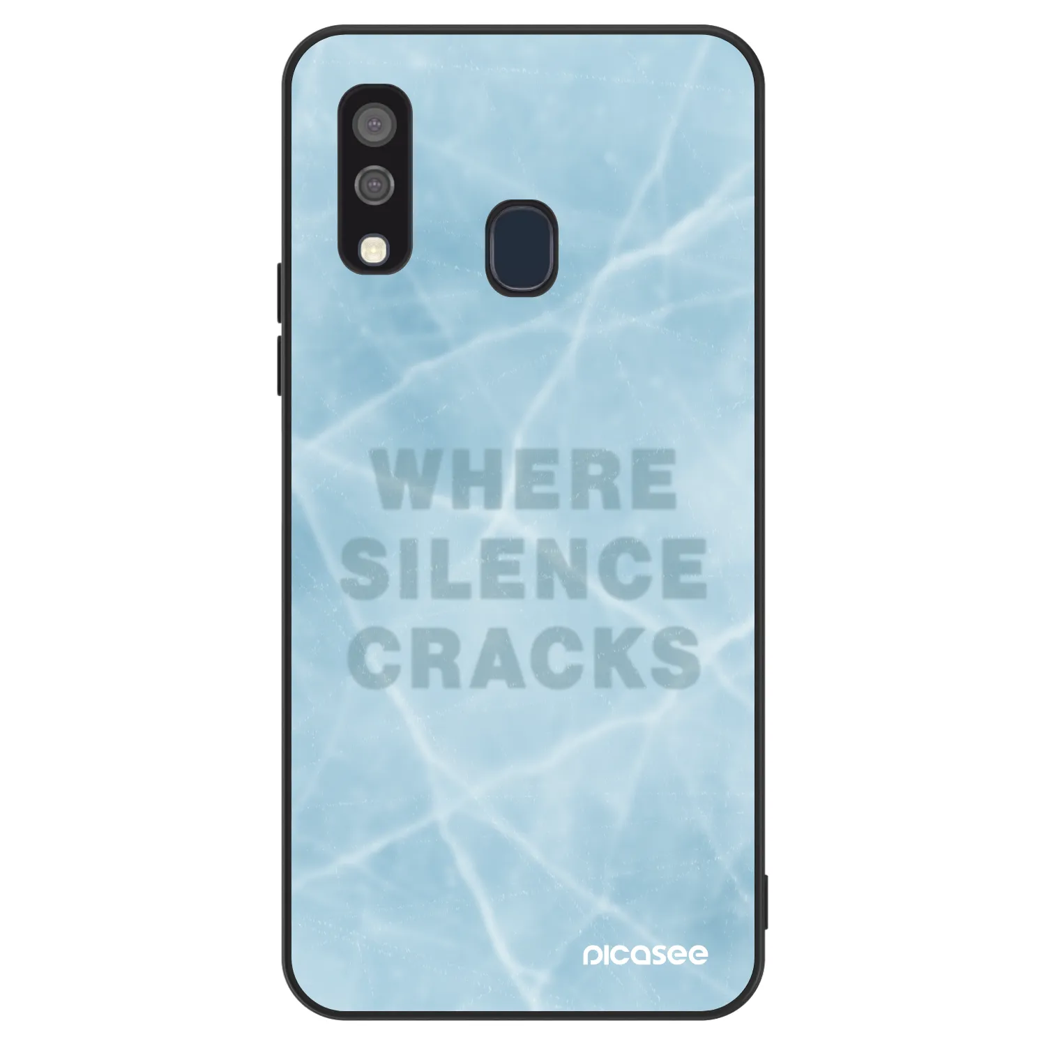 Picasee ULTIMATE CASE Samsung Galaxy A40 A405F - készülékre - SILENCE