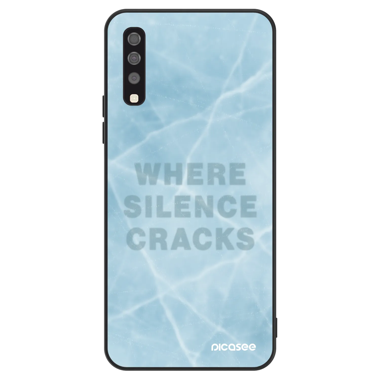 Picasee ULTIMATE CASE Samsung Galaxy A70 A705F - készülékre - SILENCE