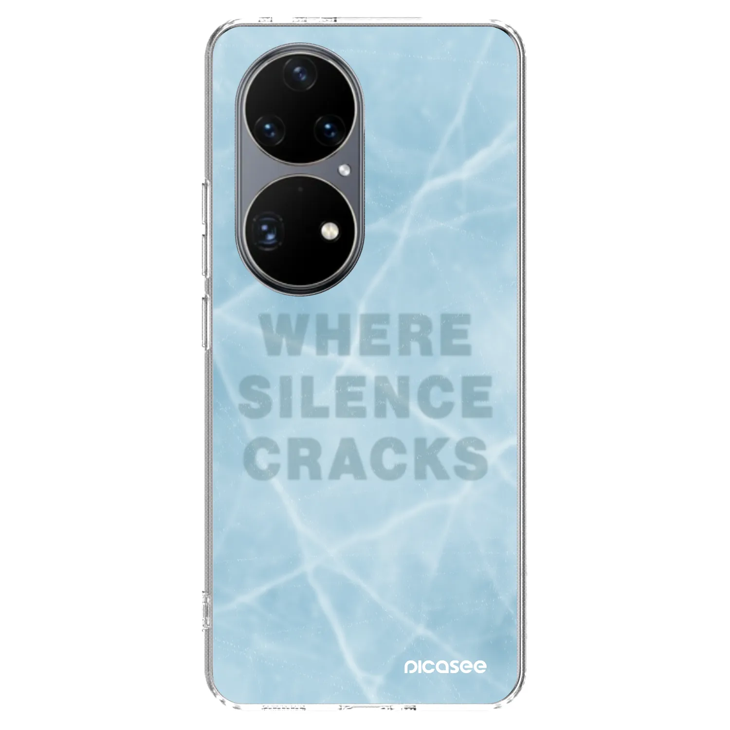 Picasee átlátszó szilikon tok az alábbi mobiltelefonokra Huawei P50 - SILENCE