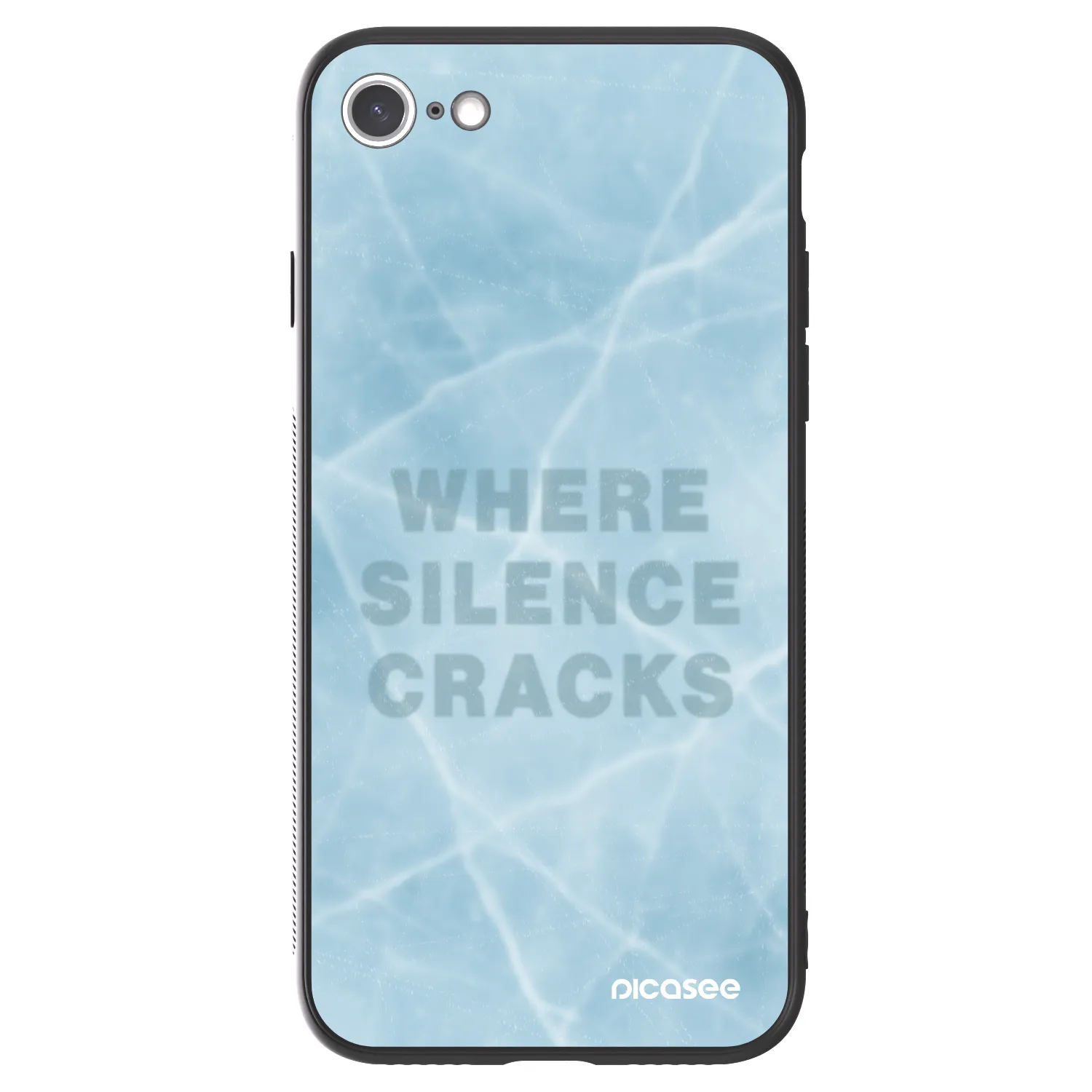 Picasee ULTIMATE CASE Apple iPhone SE 2020 - készülékre - SILENCE
