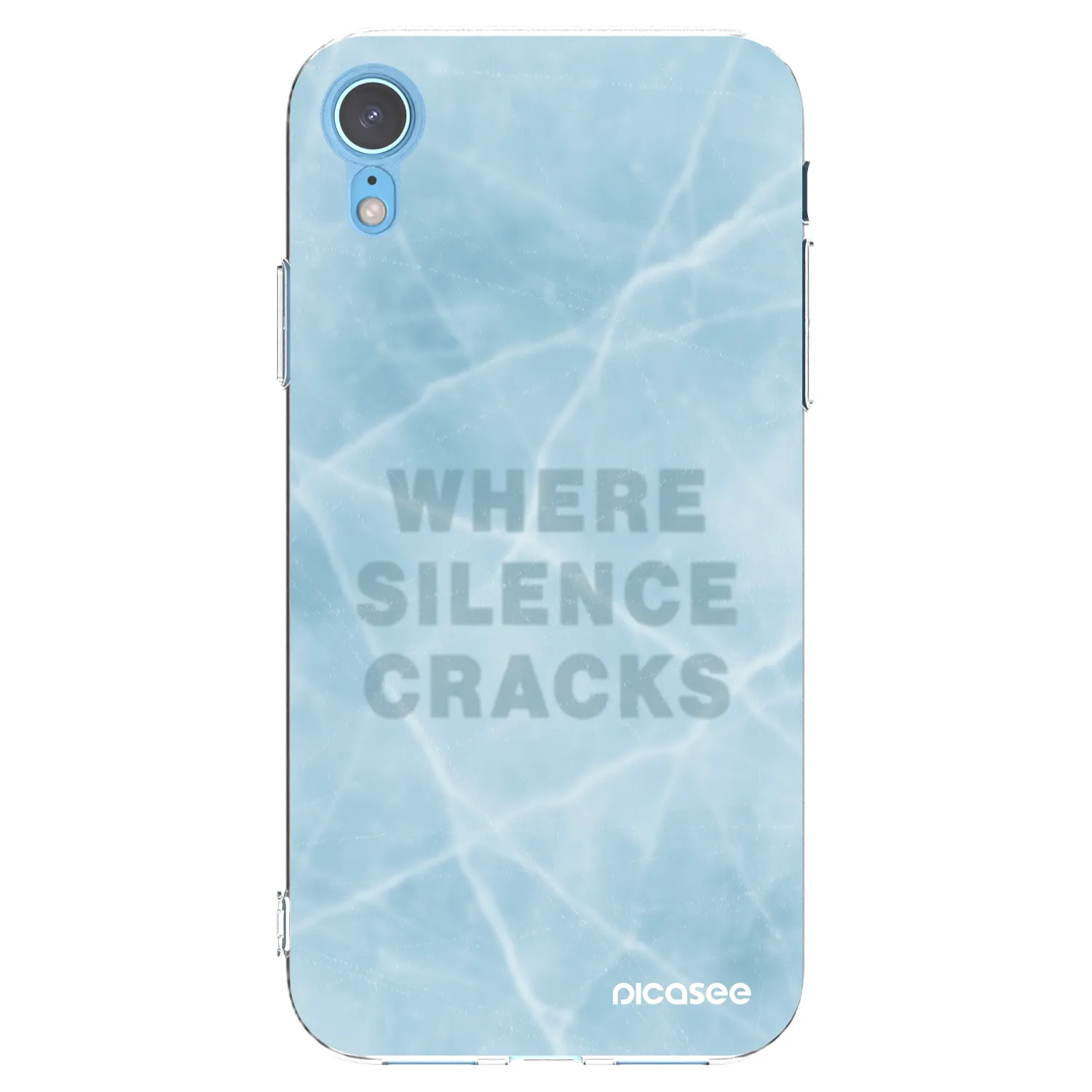 Picasee átlátszó szilikon tok az alábbi mobiltelefonokra Apple iPhone XR - SILENCE