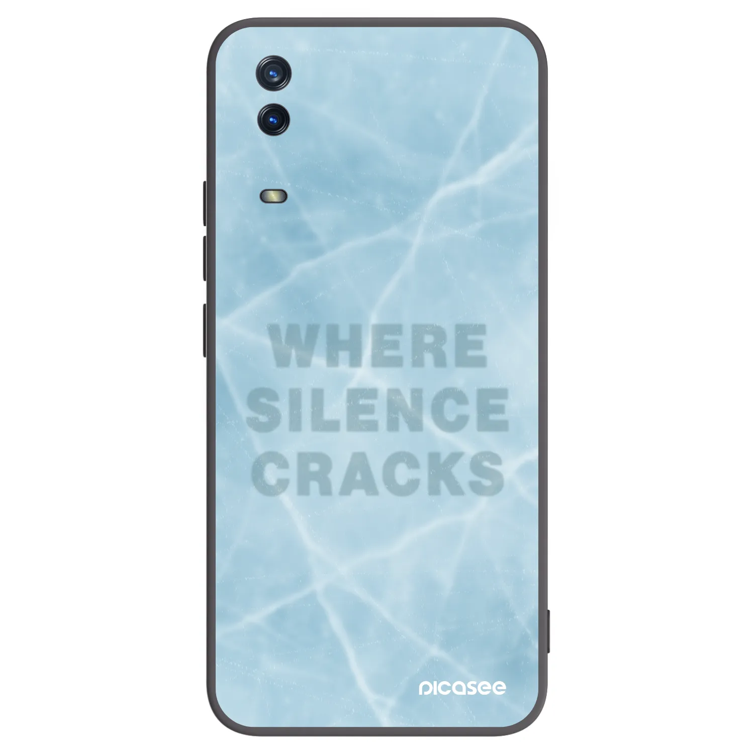 Picasee fekete szilikon tok az alábbi mobiltelefonokra Vivo Y11s - SILENCE