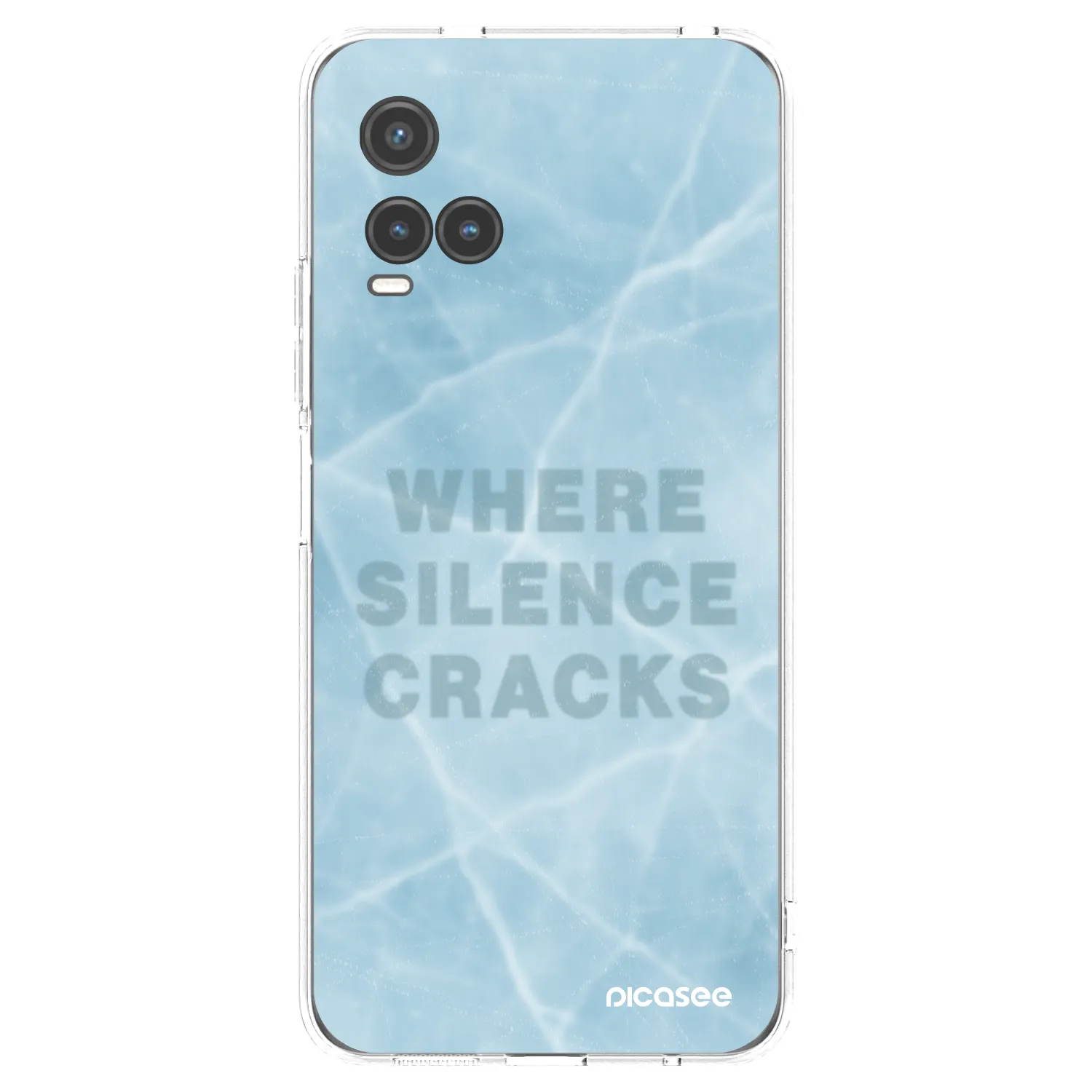 Picasee átlátszó szilikon tok az alábbi mobiltelefonokra Vivo Y33s - SILENCE