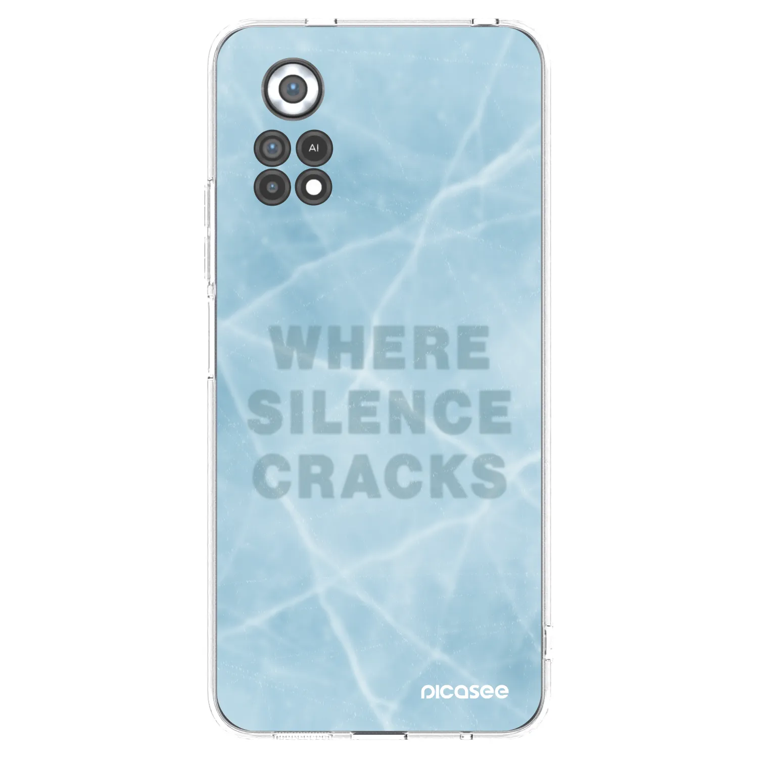 Picasee átlátszó szilikon tok az alábbi mobiltelefonokra Xiaomi Poco X4 Pro 5G - SILENCE