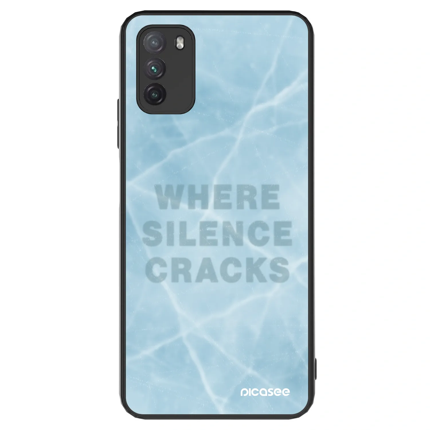Picasee ULTIMATE CASE Xiaomi Poco M3 - készülékre - SILENCE