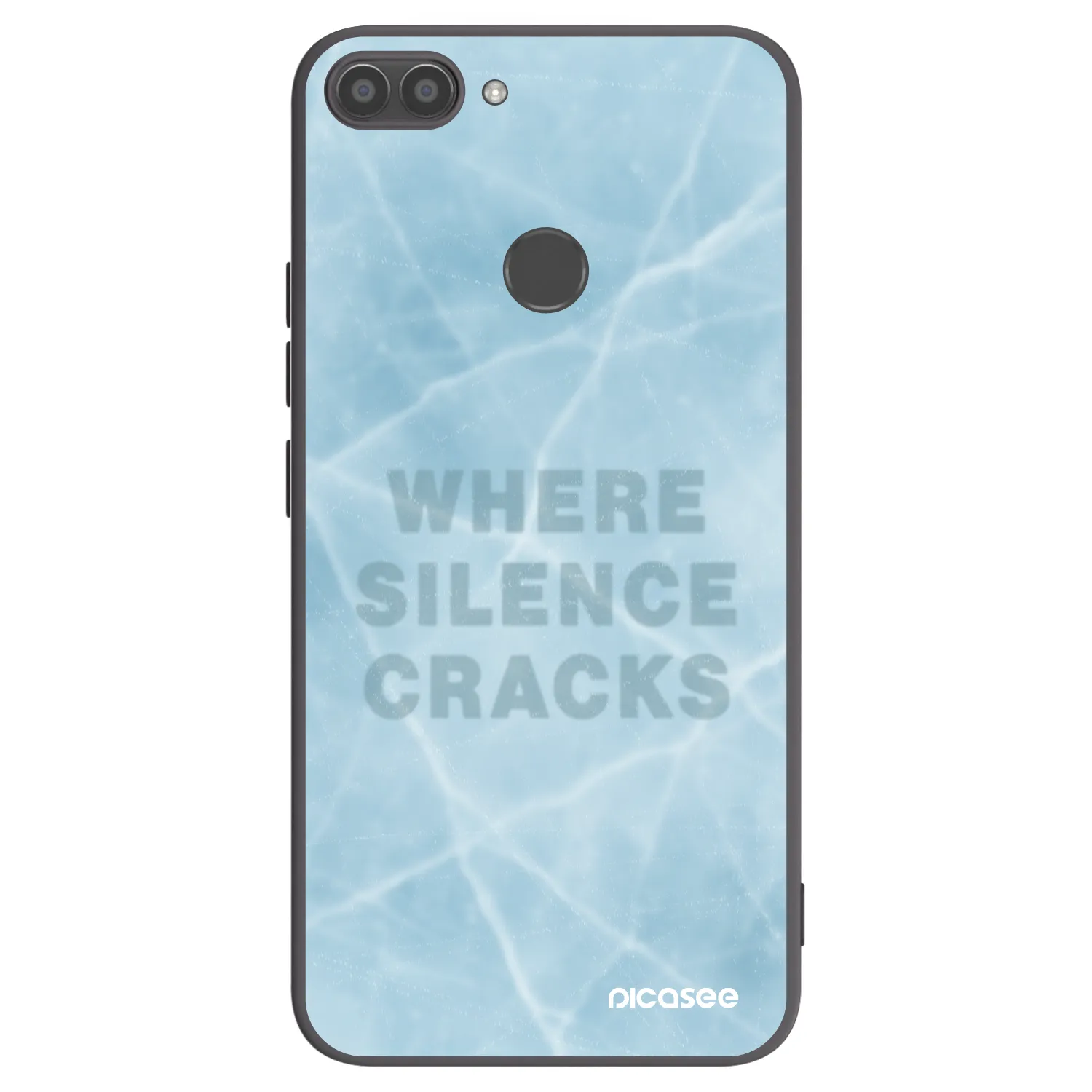 Picasee fekete szilikon tok az alábbi mobiltelefonokra Huawei P Smart - SILENCE