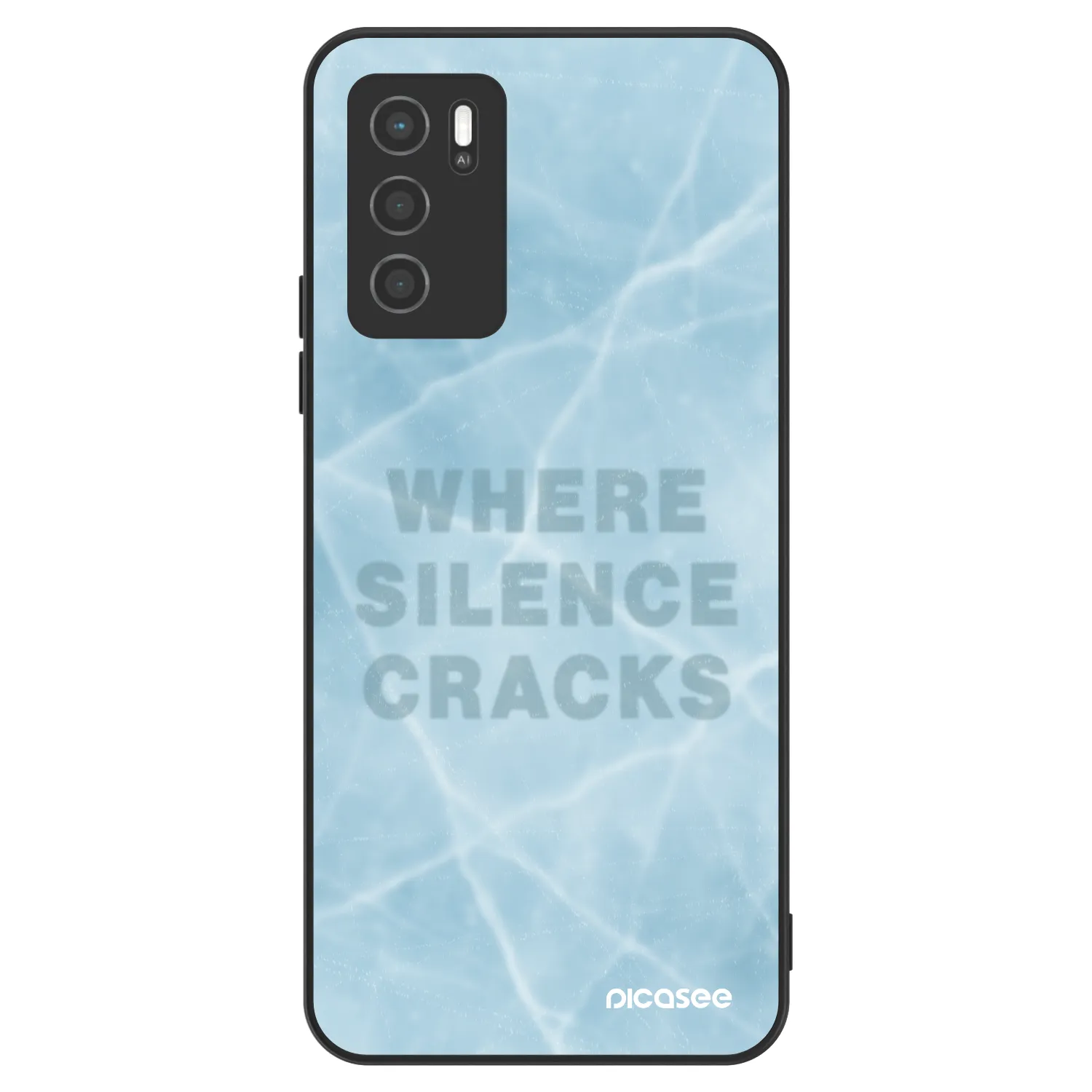 Picasee ULTIMATE CASE OPPO A16s - készülékre - SILENCE
