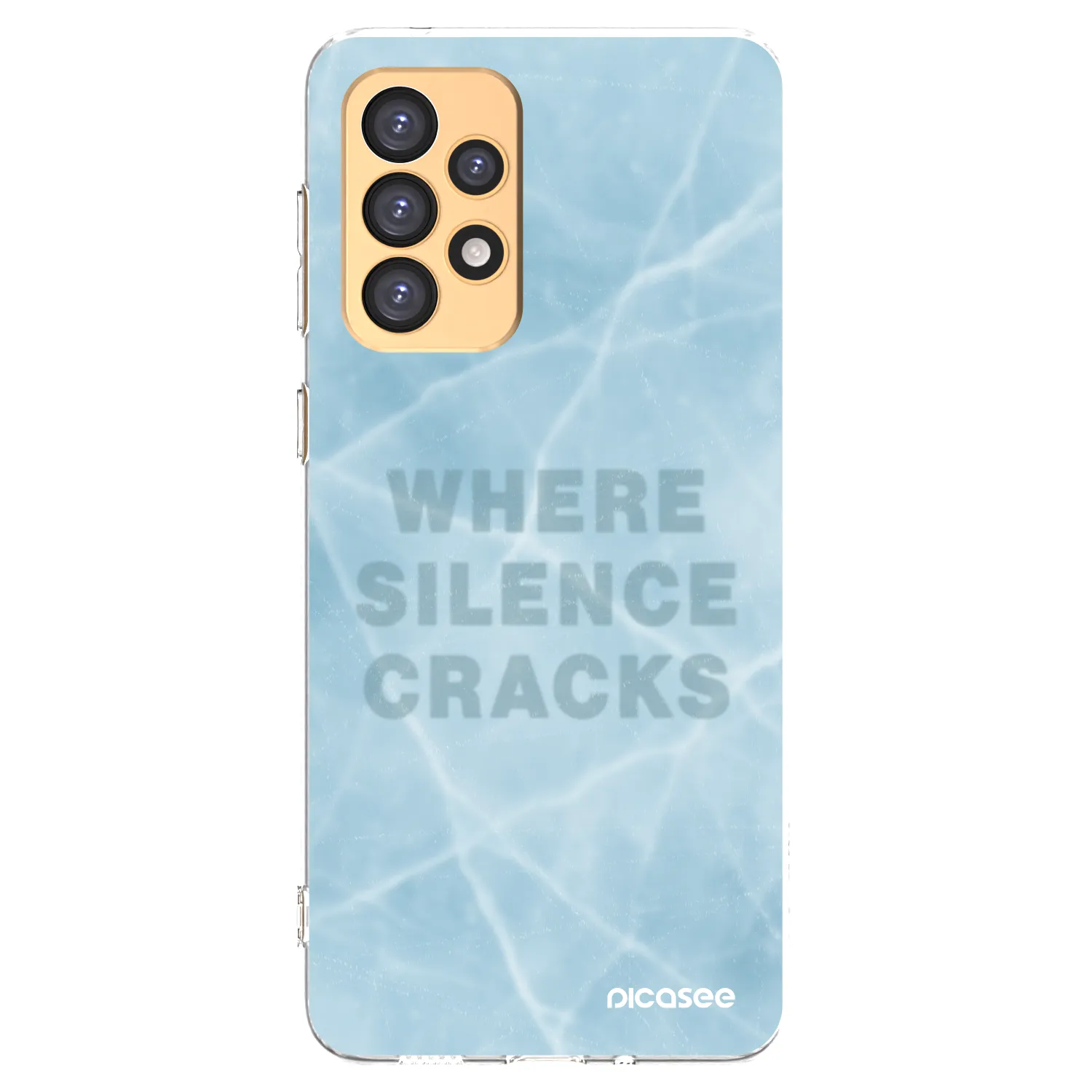 Picasee átlátszó szilikon tok az alábbi mobiltelefonokra Samsung Galaxy A33 5G A336 - SILENCE