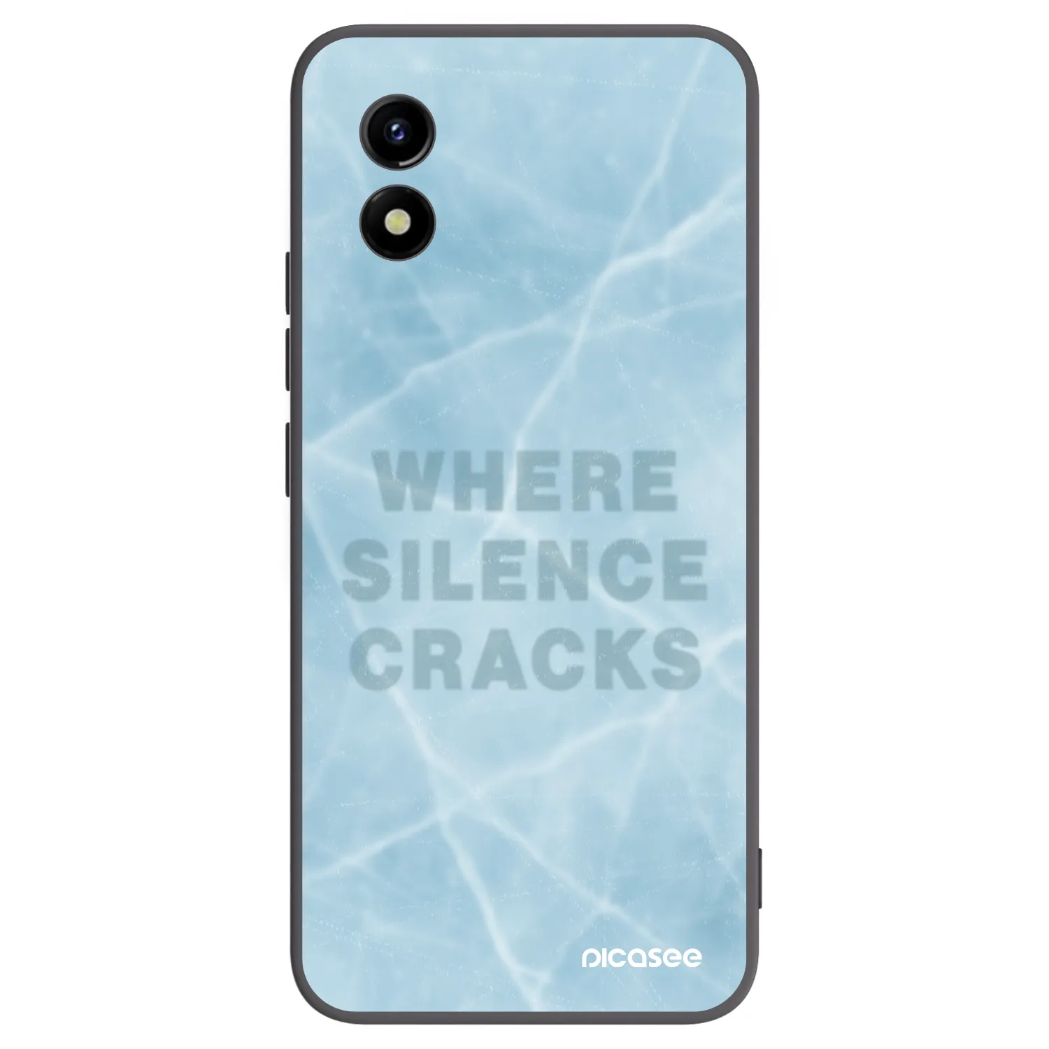 Picasee fekete szilikon tok az alábbi mobiltelefonokra Vivo Y01 - SILENCE
