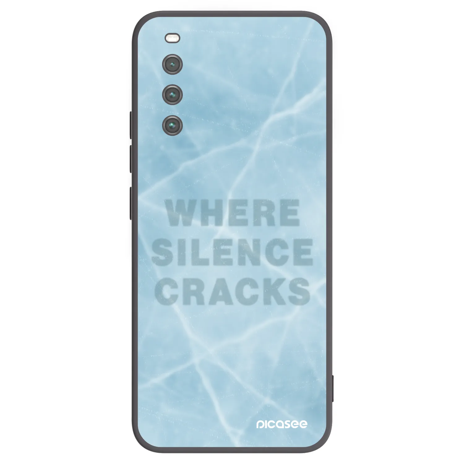 Picasee fekete szilikon tok az alábbi mobiltelefonokra Sony Xperia 10 IV 5G - SILENCE