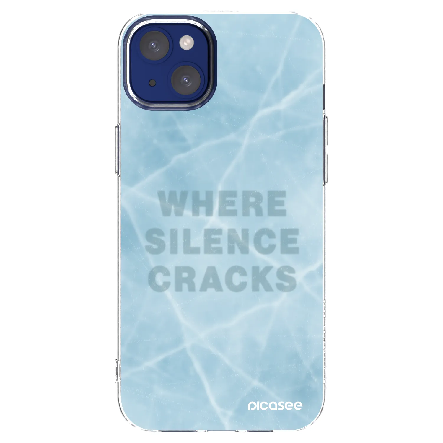 Picasee átlátszó szilikon tok az alábbi mobiltelefonokra Apple iPhone 14 Plus - SILENCE