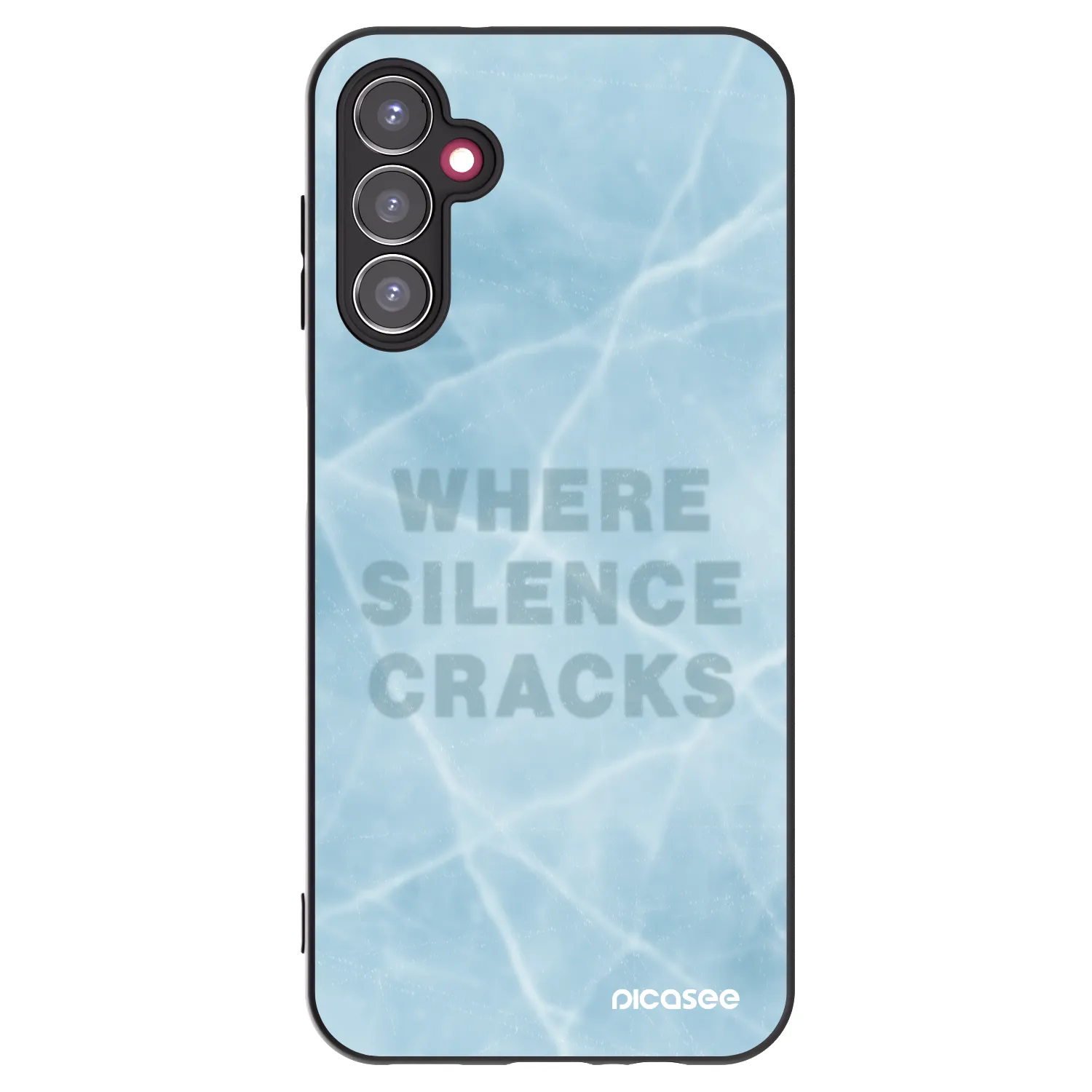 Picasee fekete szilikon tok az alábbi mobiltelefonokra Samsung Galaxy A14 4G A145R - SILENCE