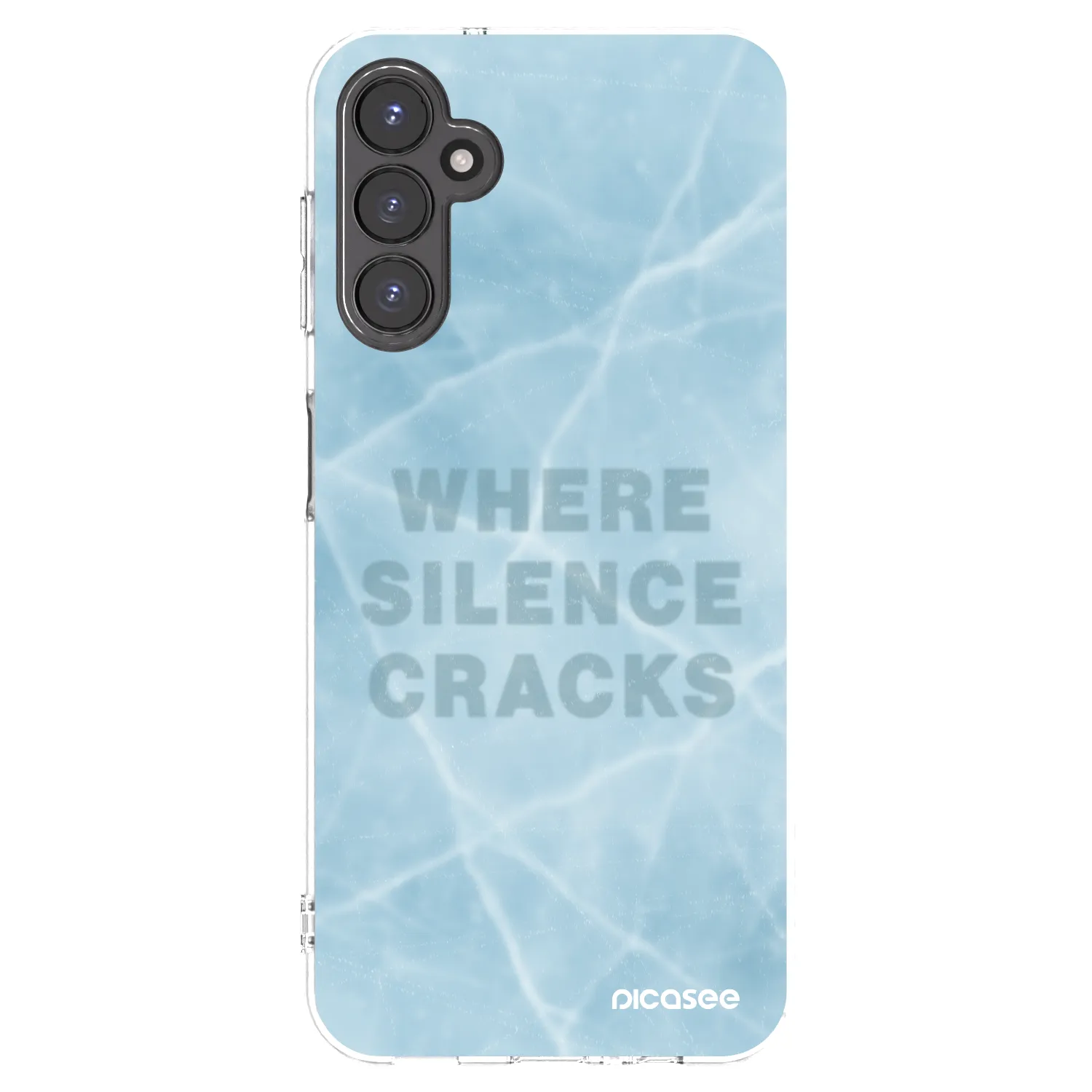 Picasee átlátszó szilikon tok az alábbi mobiltelefonokra Samsung Galaxy A14 5G A146P - SILENCE