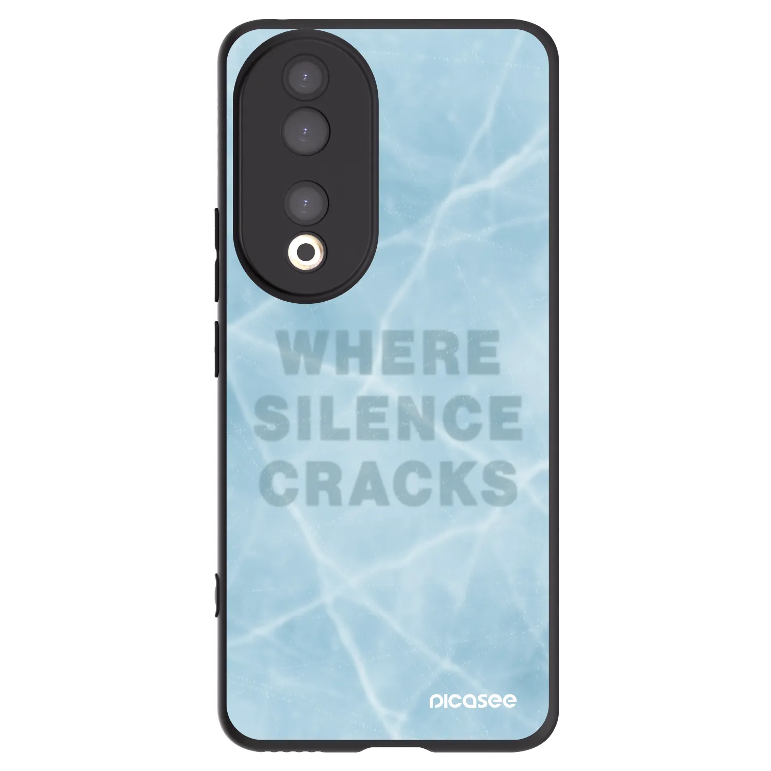 Picasee fekete szilikon tok az alábbi mobiltelefonokra Honor 90 5G - SILENCE