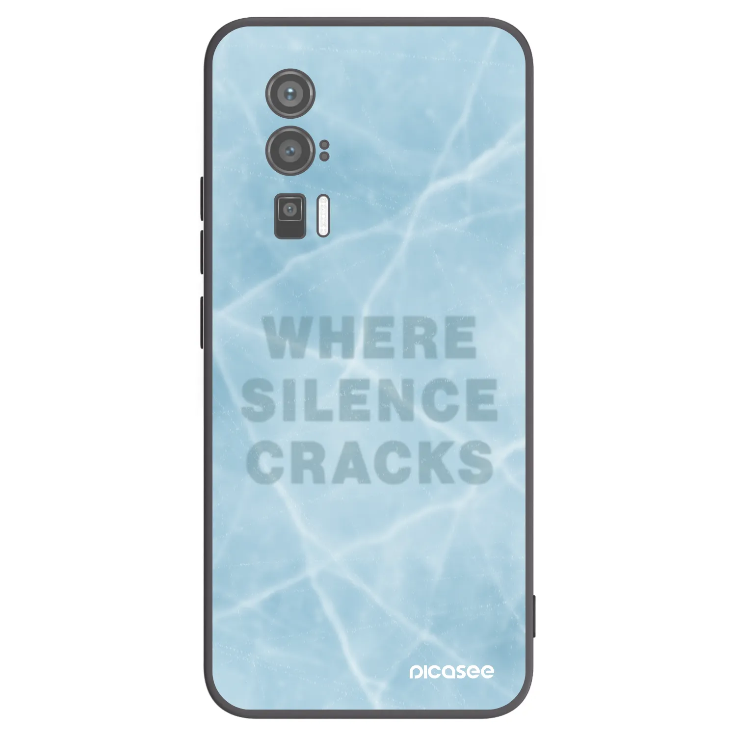 Picasee fekete szilikon tok az alábbi mobiltelefonokra Xiaomi Poco F5 Pro 5G - SILENCE