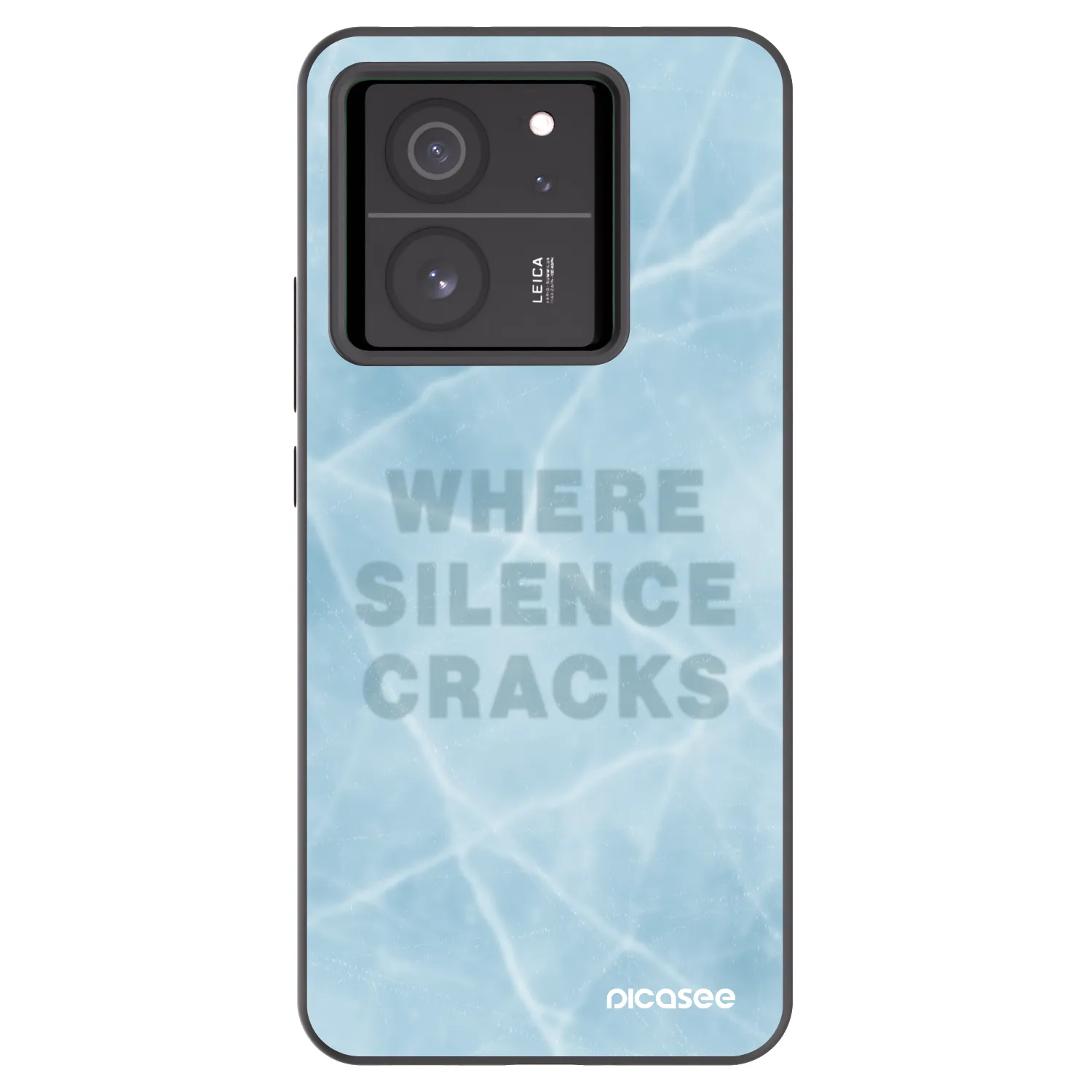 Picasee fekete szilikon tok az alábbi mobiltelefonokra Xiaomi 13T - SILENCE