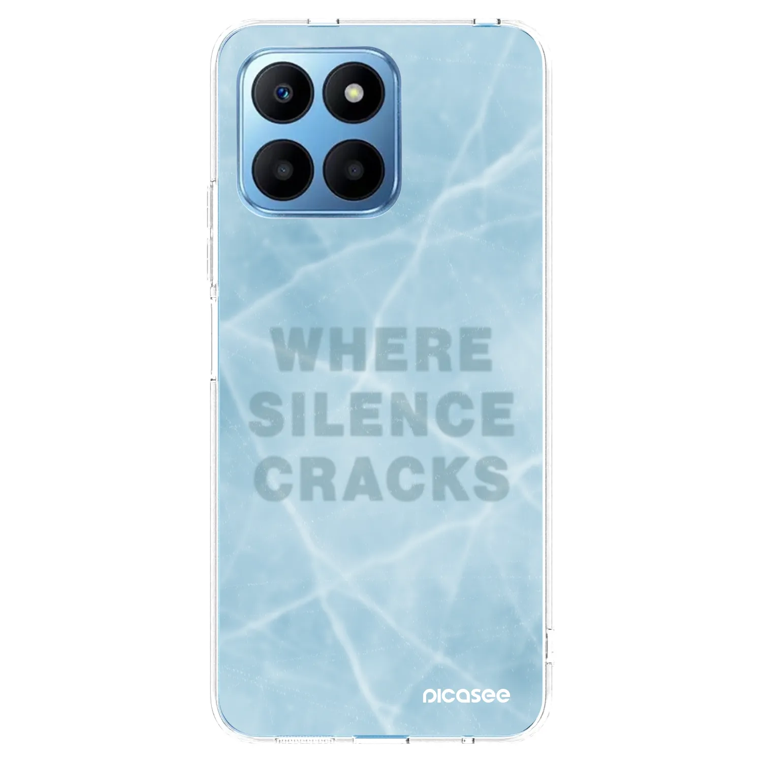 Picasee átlátszó szilikon tok az alábbi mobiltelefonokra Honor 70 Lite - SILENCE