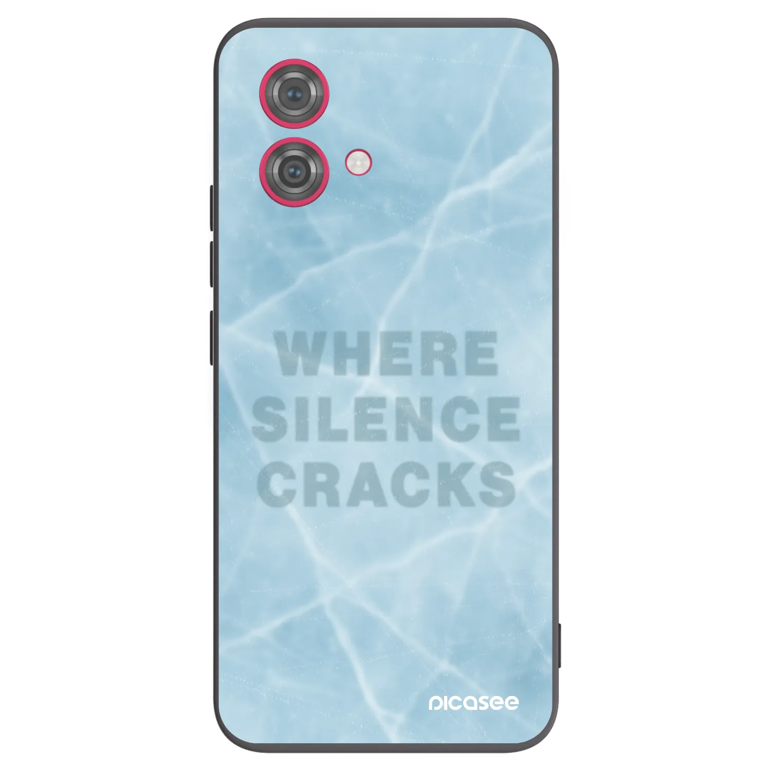 Picasee fekete szilikon tok az alábbi mobiltelefonokra Motorola Moto G84 5G - SILENCE