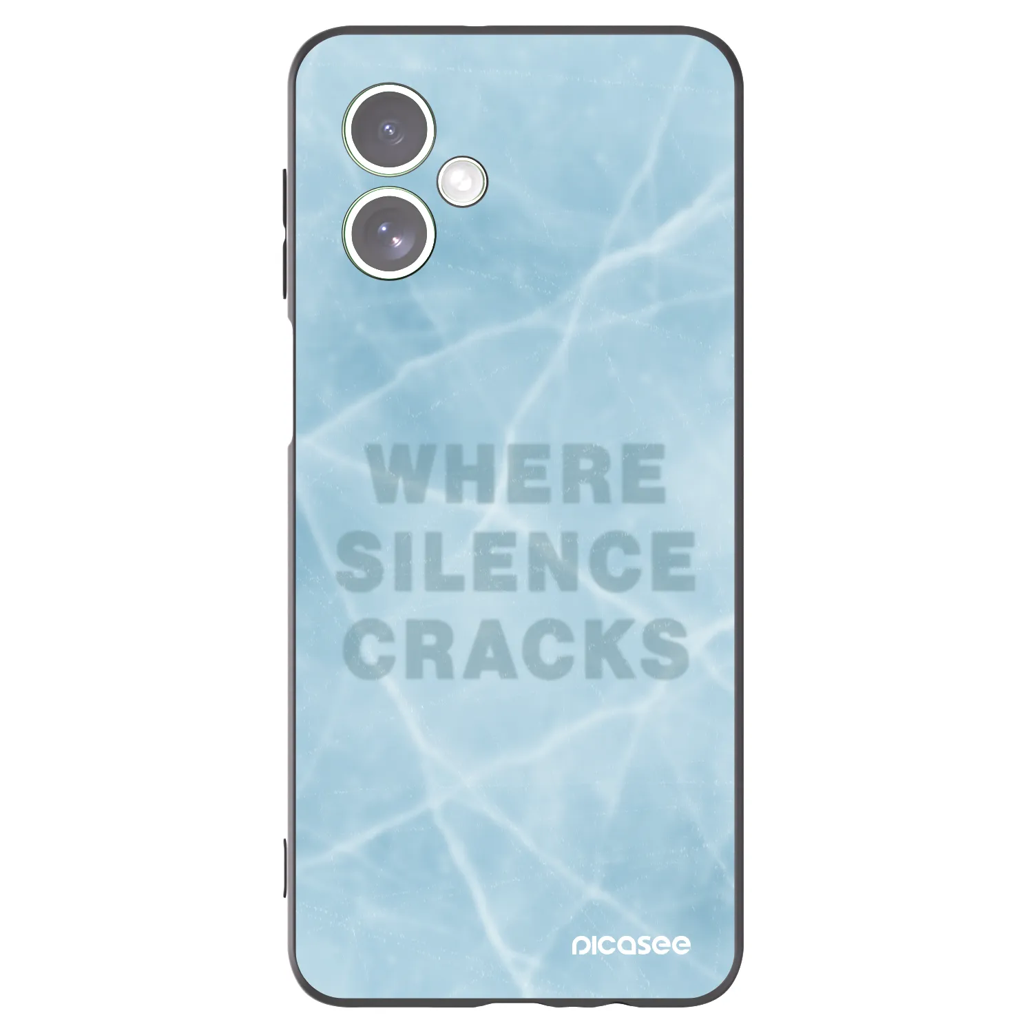 Picasee fekete szilikon tok az alábbi mobiltelefonokra Motorola Moto G54 5G - SILENCE