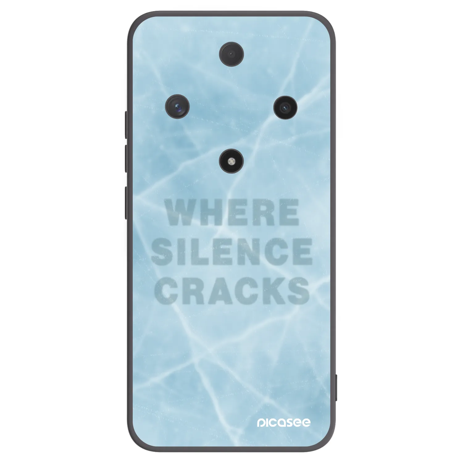 Picasee fekete szilikon tok az alábbi mobiltelefonokra Honor Magic6 Lite 5G - SILENCE