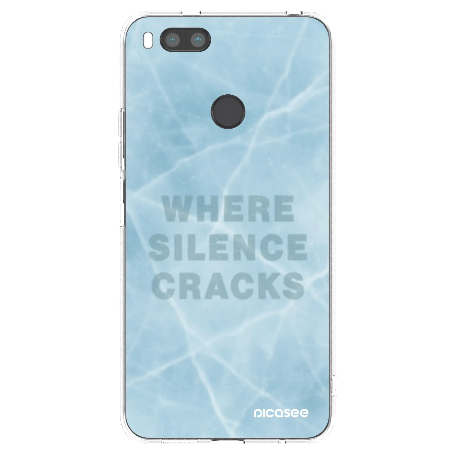 Picasee átlátszó szilikon tok az alábbi mobiltelefonokra Xiaomi Mi Note 10 (Pro) - SILENCE