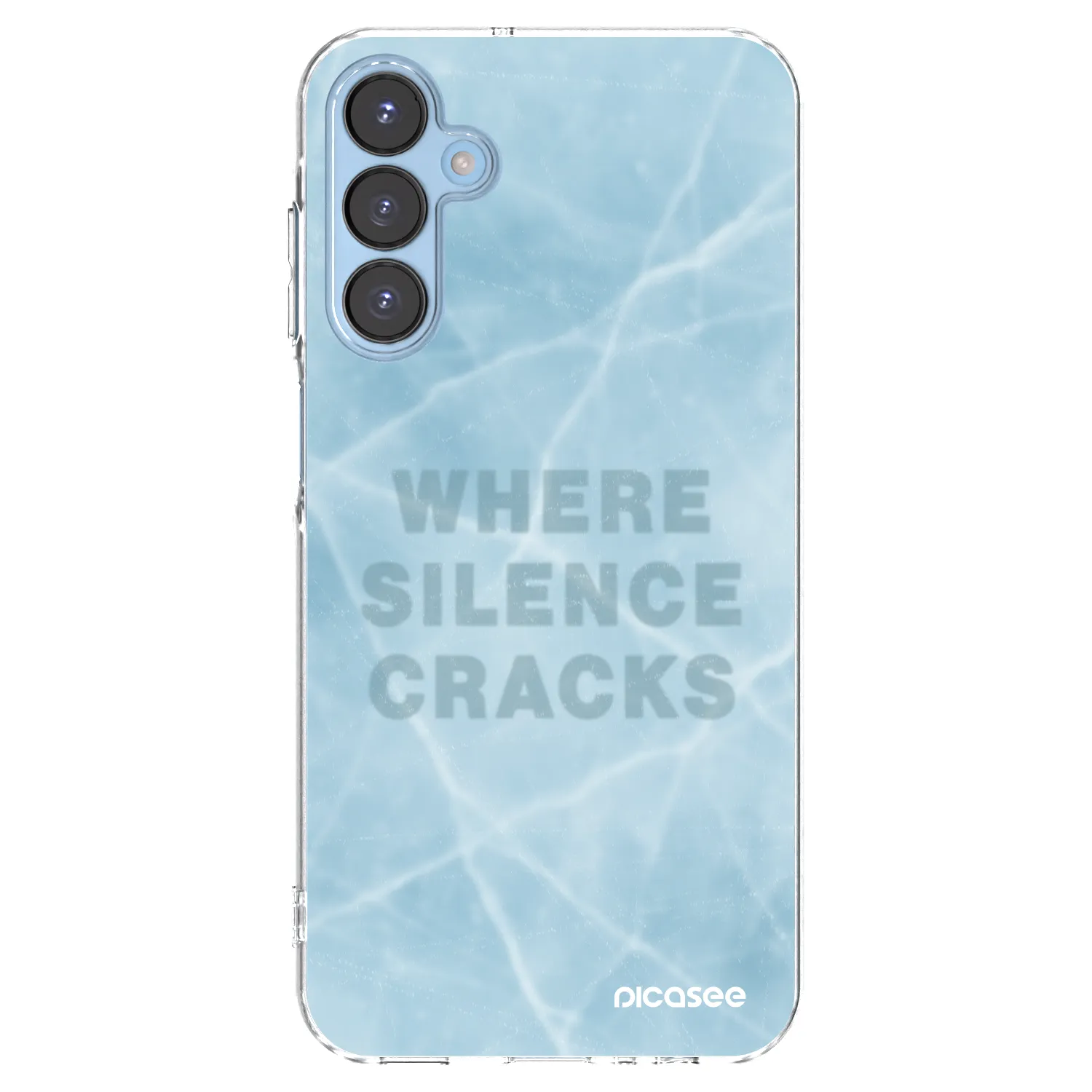 Picasee átlátszó szilikon tok az alábbi mobiltelefonokra Samsung Galaxy A15 A156B 5G - SILENCE