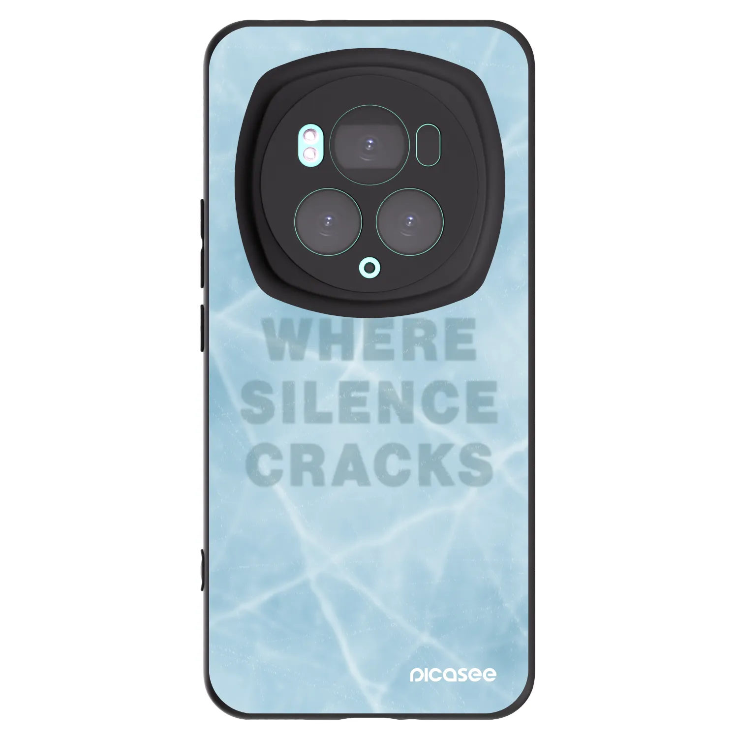 Picasee fekete szilikon tok az alábbi mobiltelefonokra Honor Magic6 Pro - SILENCE