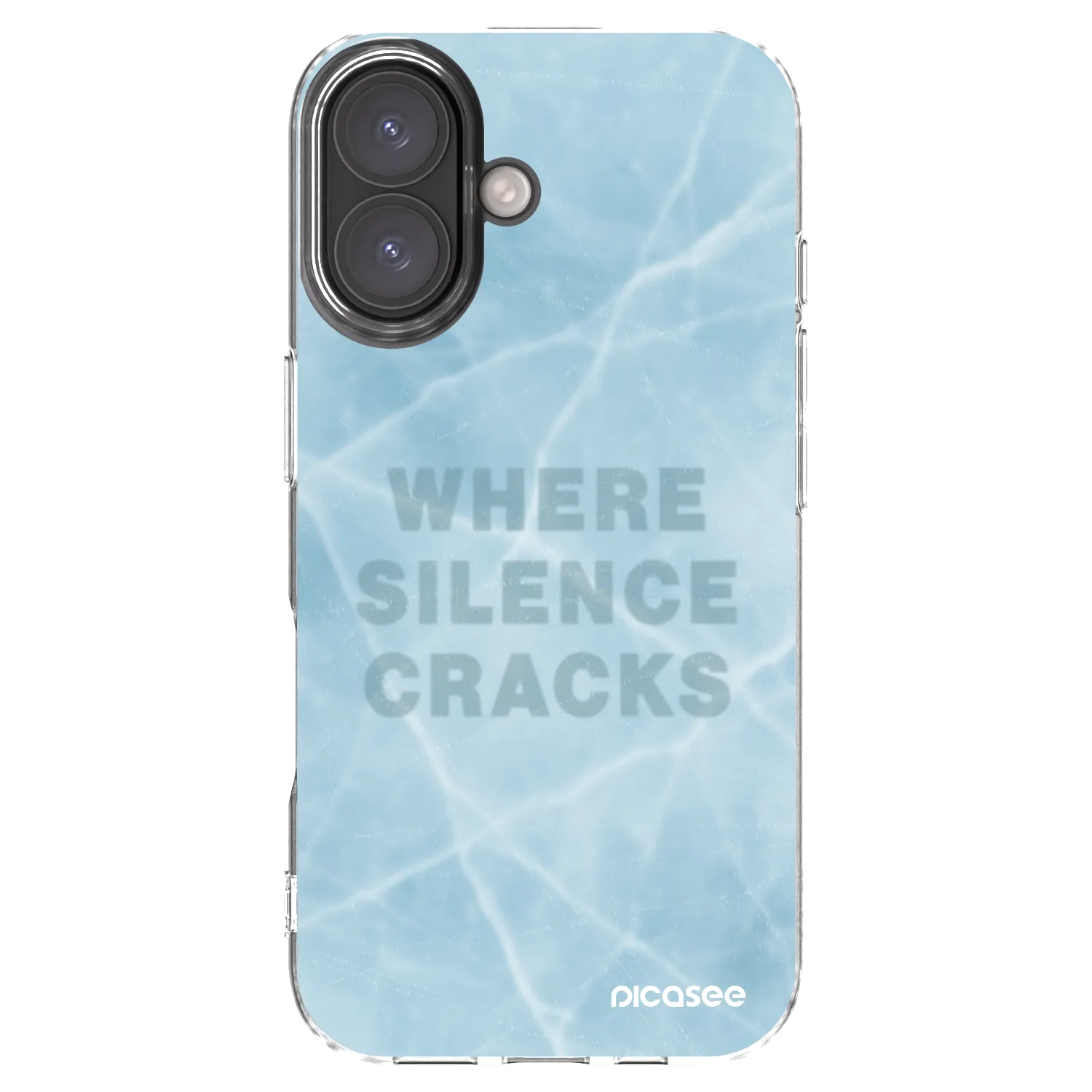 Picasee átlátszó szilikon tok az alábbi mobiltelefonokra Apple iPhone 16 - SILENCE