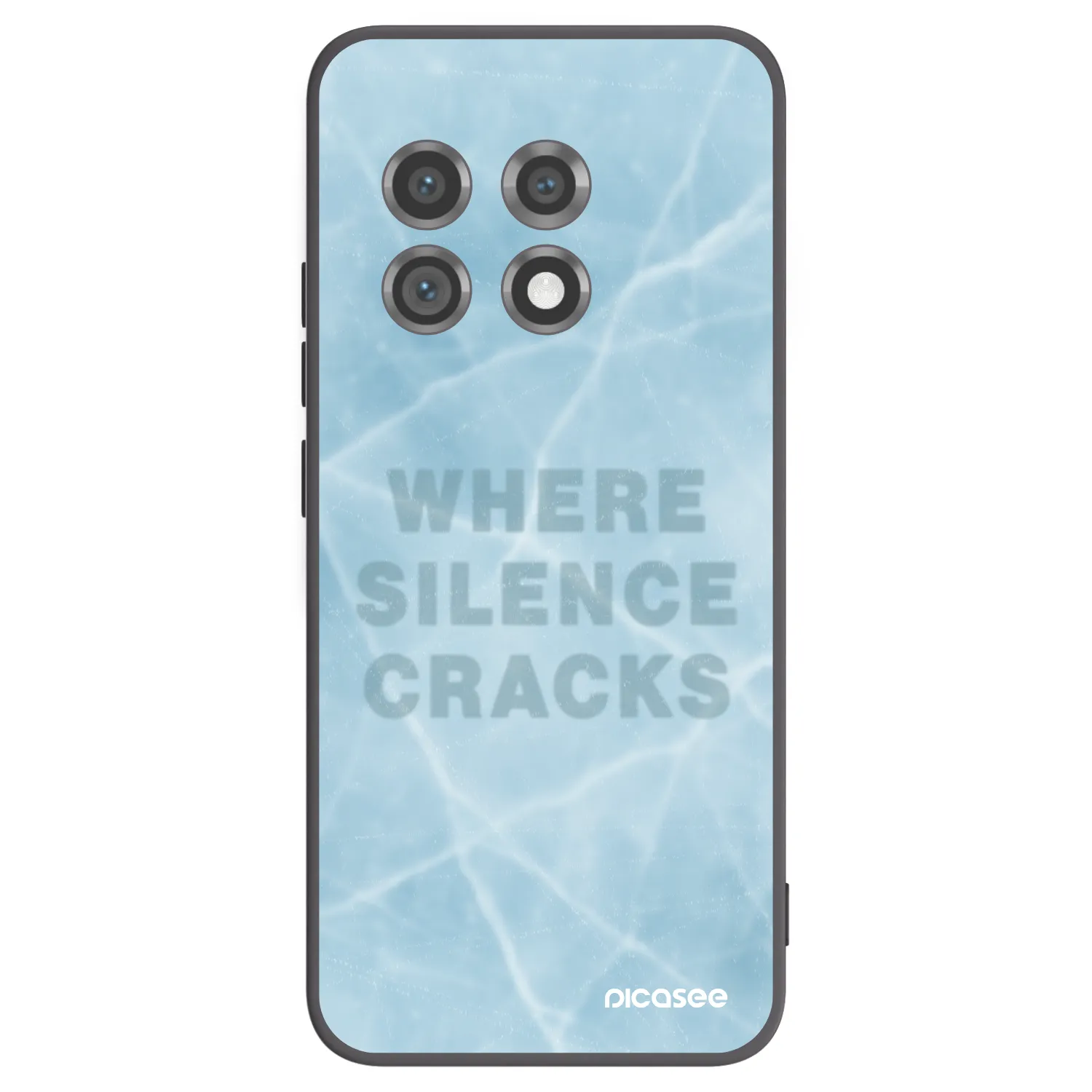 Picasee fekete szilikon tok az alábbi mobiltelefonokra OnePlus 11 5G - SILENCE