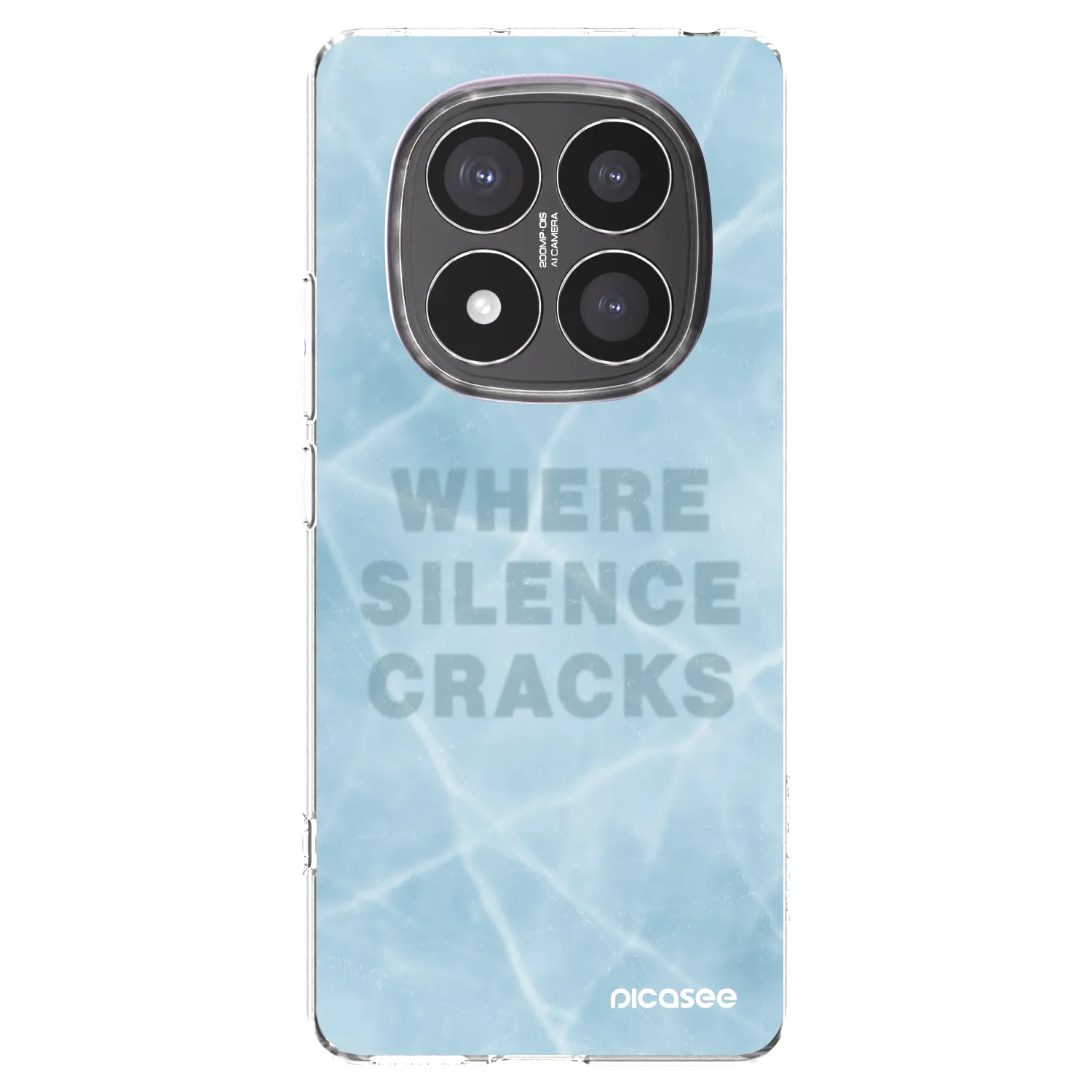 Picasee átlátszó szilikon tok az alábbi mobiltelefonokra Xiaomi Redmi Note 14 Pro+ 5G - SILENCE