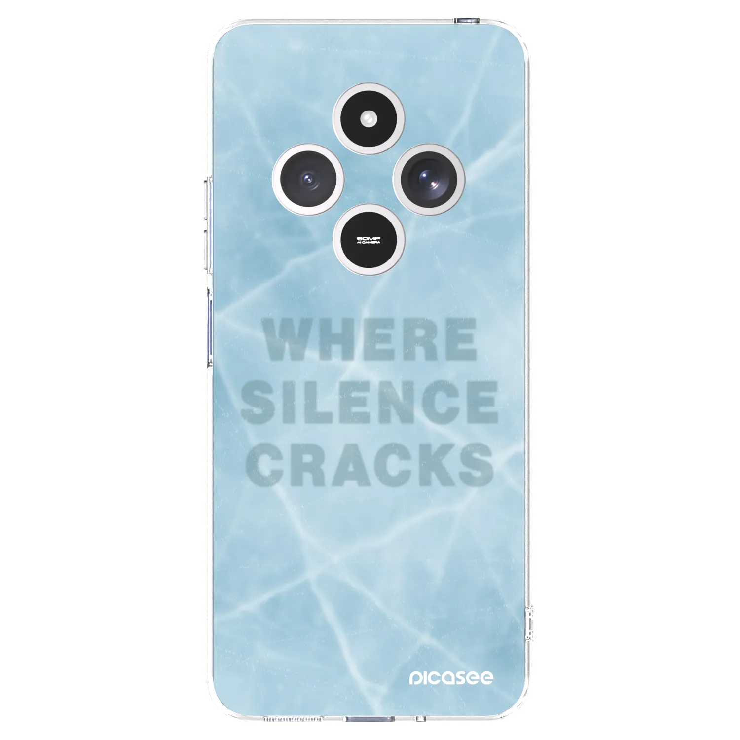 Picasee átlátszó szilikon tok az alábbi mobiltelefonokra Xiaomi Redmi 14C - SILENCE