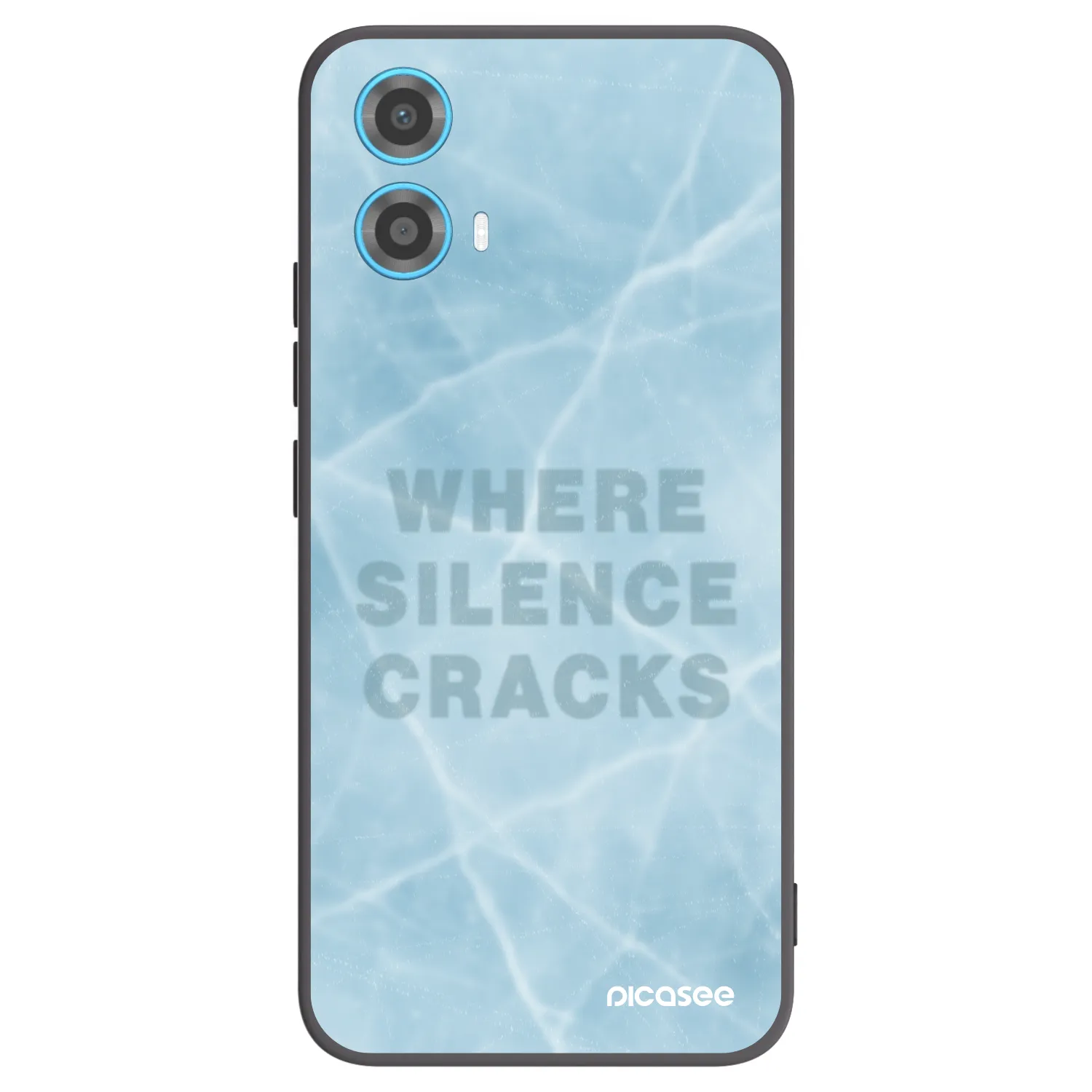 Picasee fekete szilikon tok az alábbi mobiltelefonokra Motorola Moto G34 5G - SILENCE