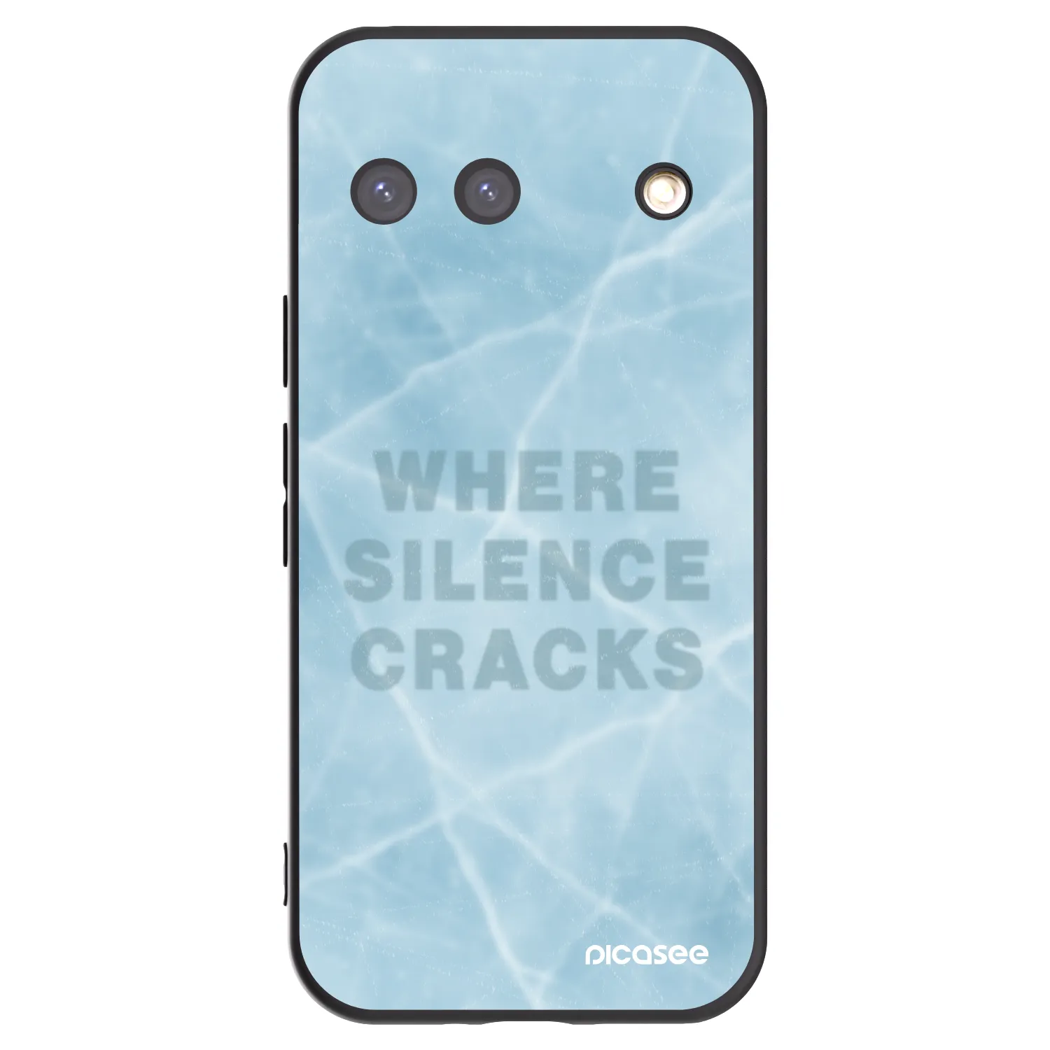 Picasee fekete szilikon tok az alábbi mobiltelefonokra Google Pixel 9 - SILENCE