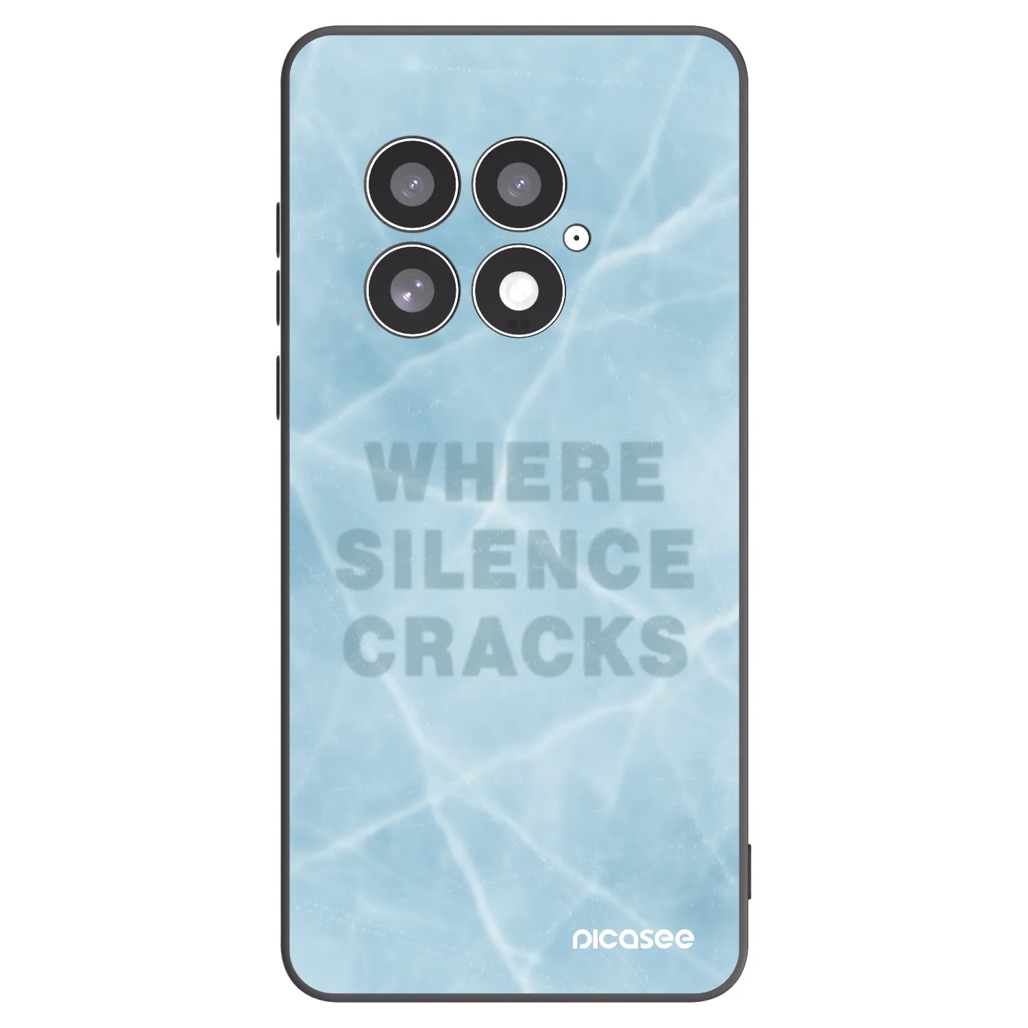 Picasee fekete szilikon tok az alábbi mobiltelefonokra OnePlus 13 5G - SILENCE