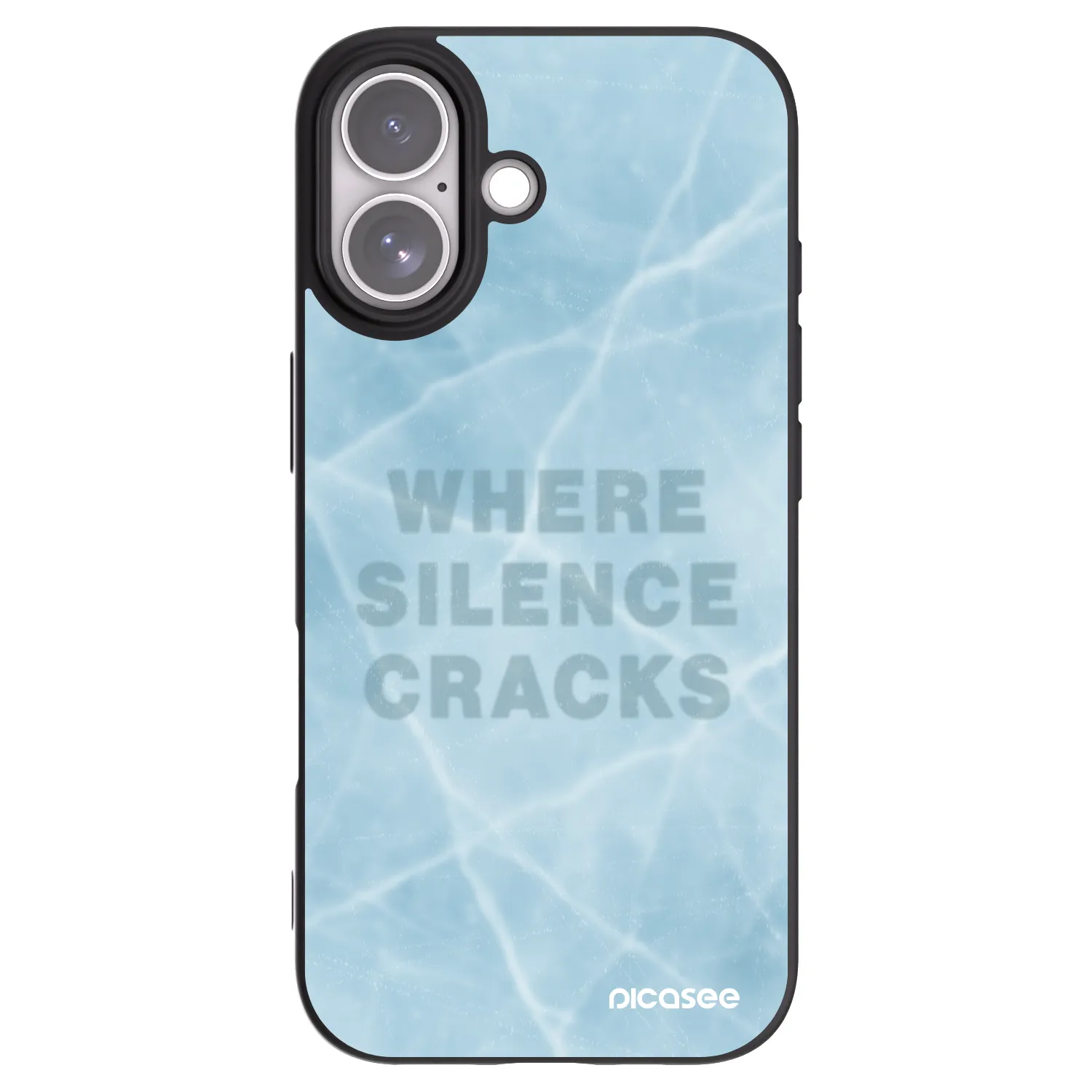 Picasee fekete szilikon tok az alábbi mobiltelefonokra Apple iPhone 17 - SILENCE