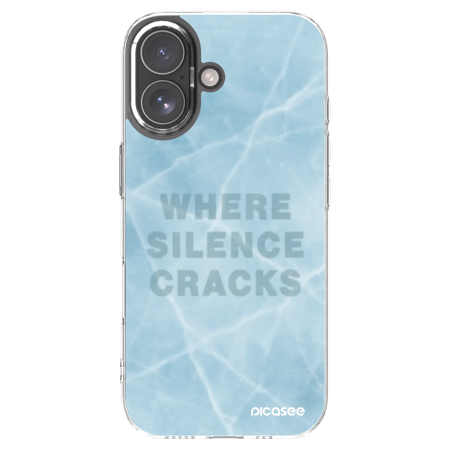 Picasee átlátszó szilikon tok az alábbi mobiltelefonokra Apple iPhone 17 - SILENCE