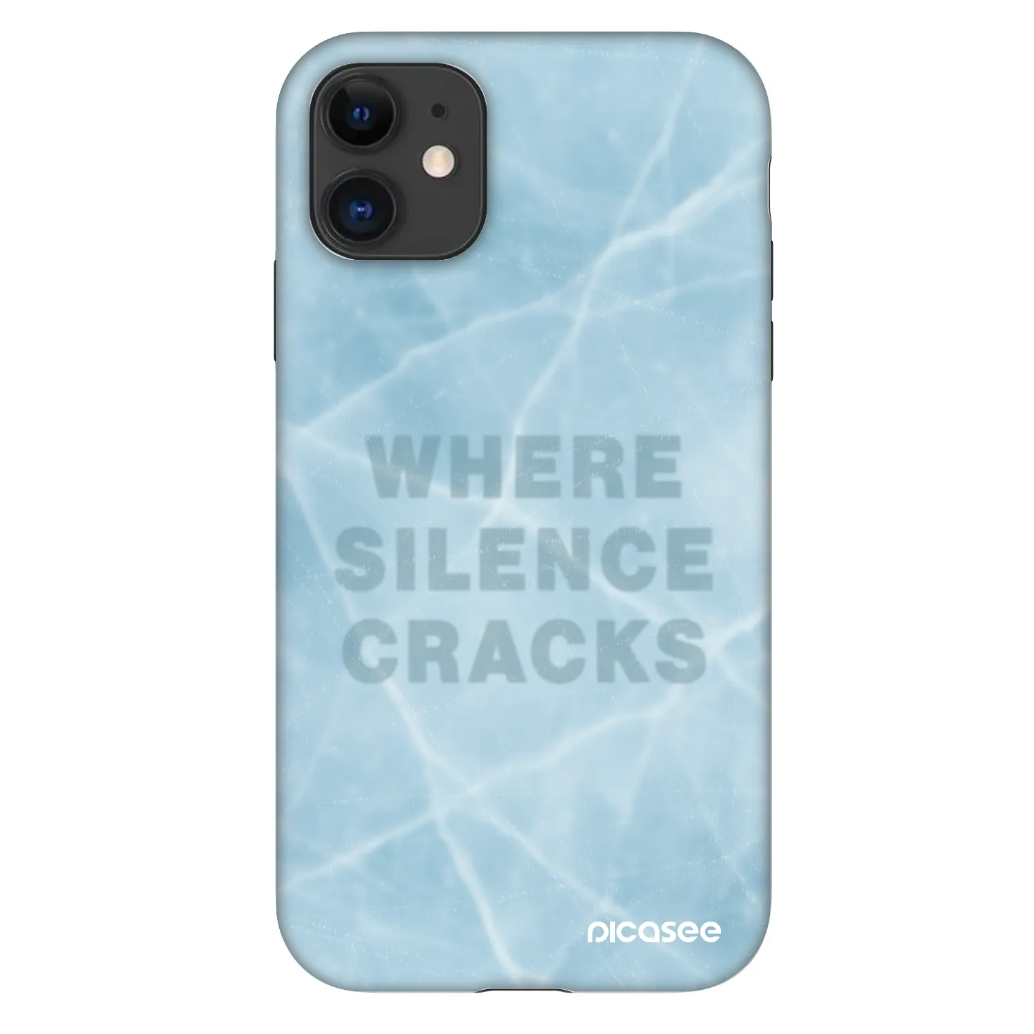 Picasee Fashion Case Apple iPhone 11 - SILENCE