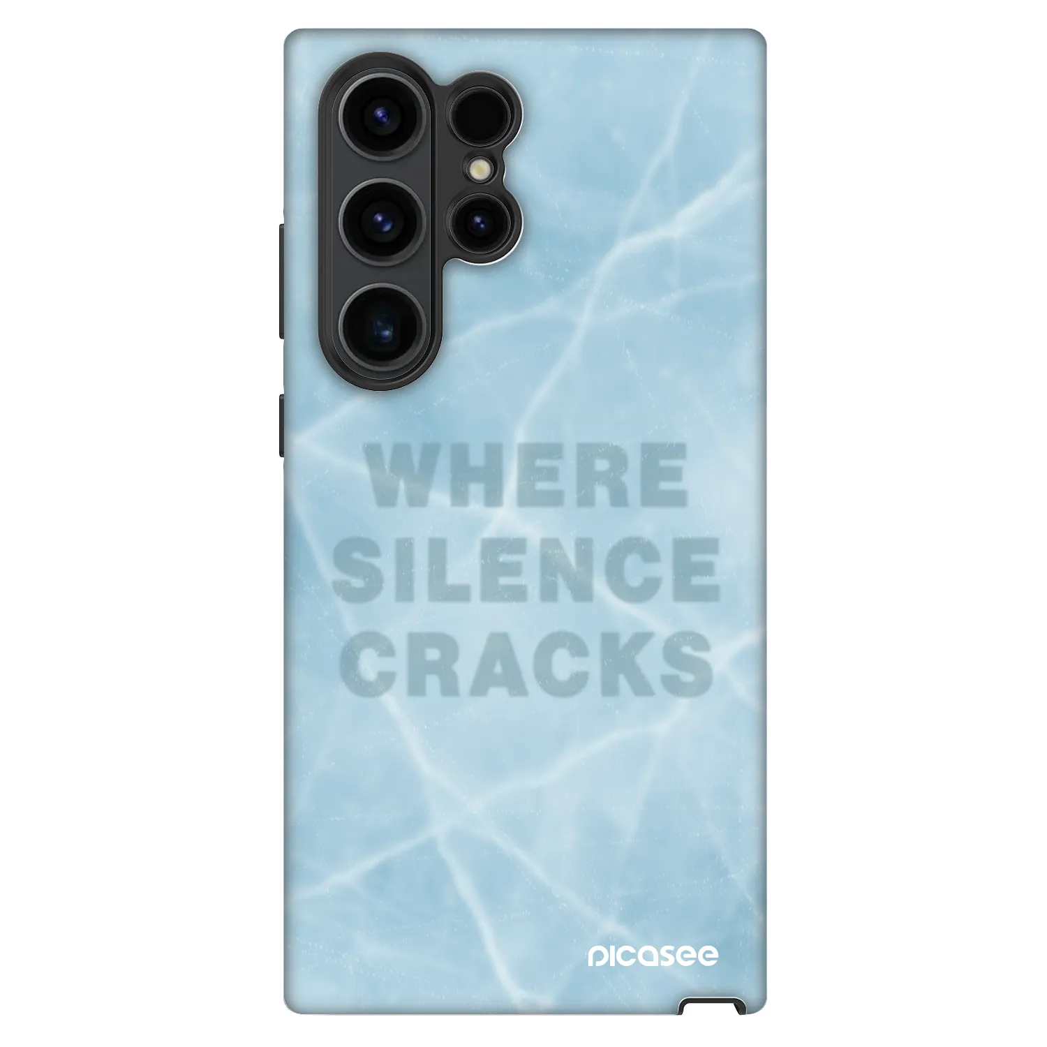 Picasee Fashion Case Samsung Galaxy S22 Ultra 5G - SILENCE