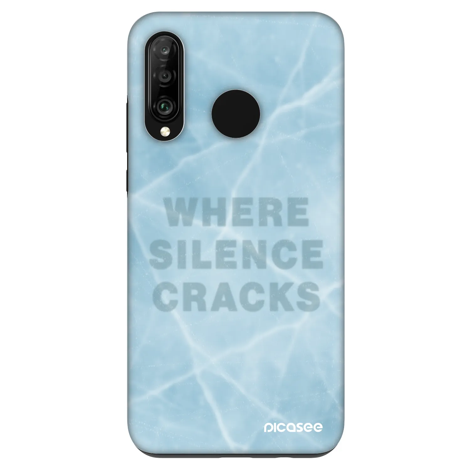 Picasee Fashion Case Huawei P30 Lite - SILENCE