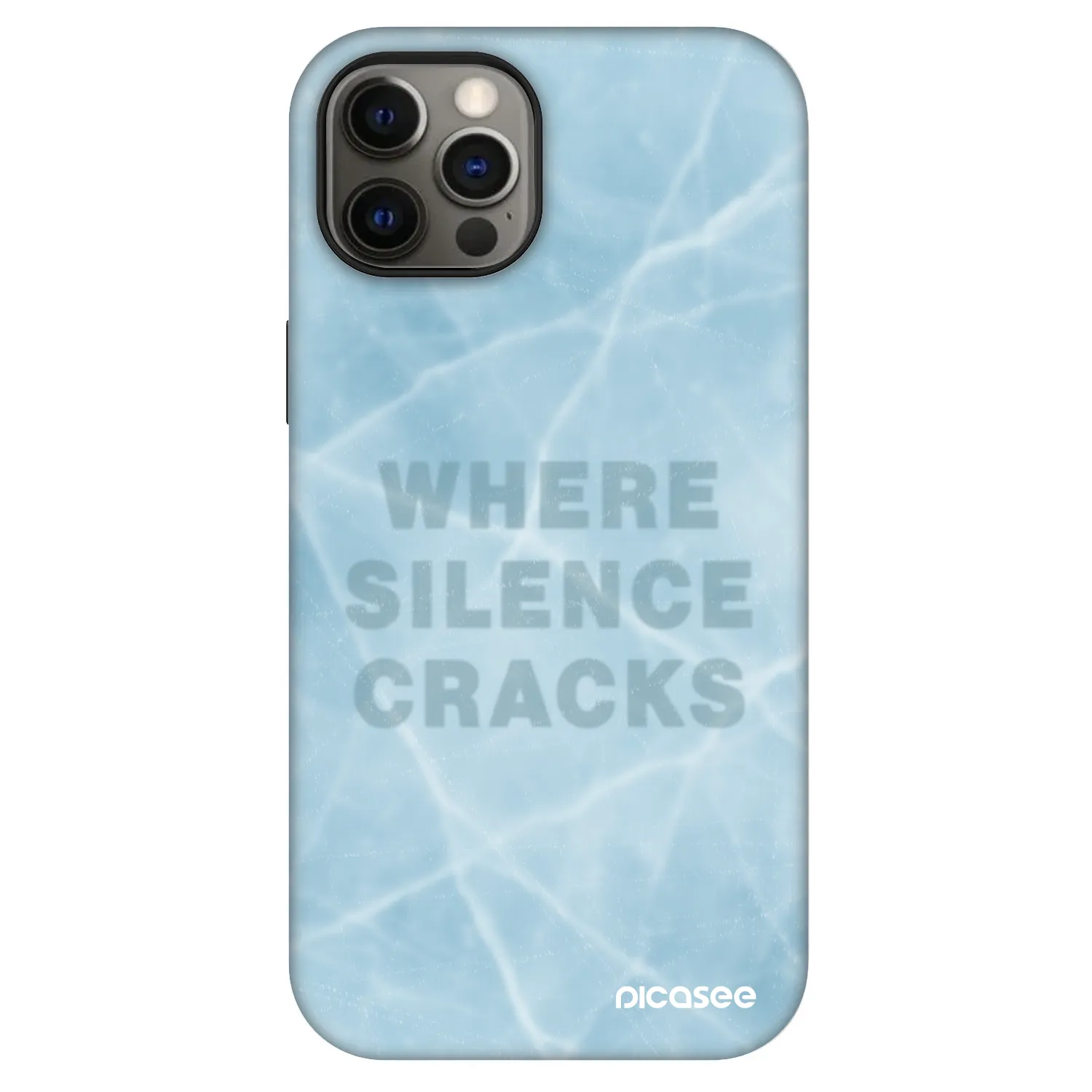Picasee Fashion Case MagSafe Apple iPhone 12 - SILENCE