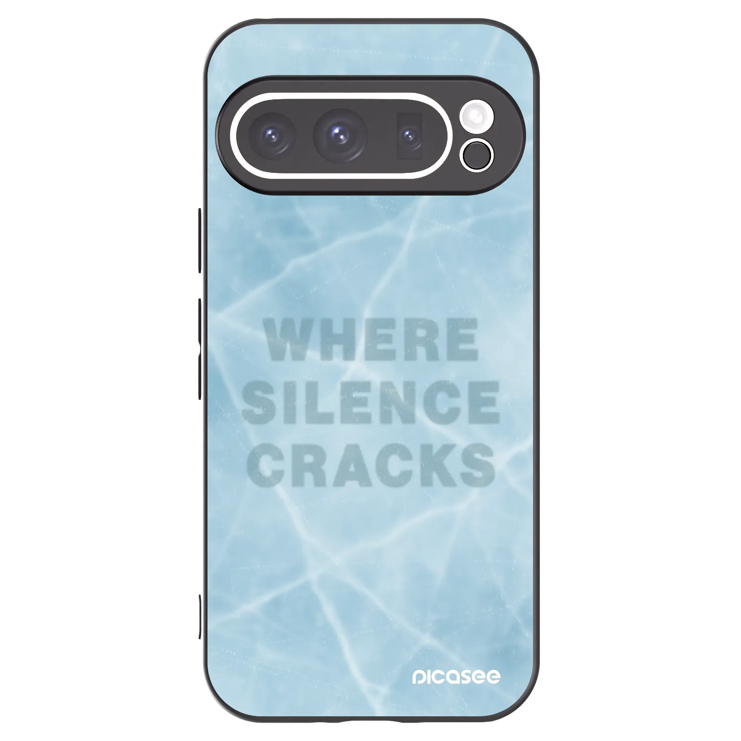 Picasee fekete szilikon tok az alábbi mobiltelefonokra Google Pixel 9 Pro XL - SILENCE