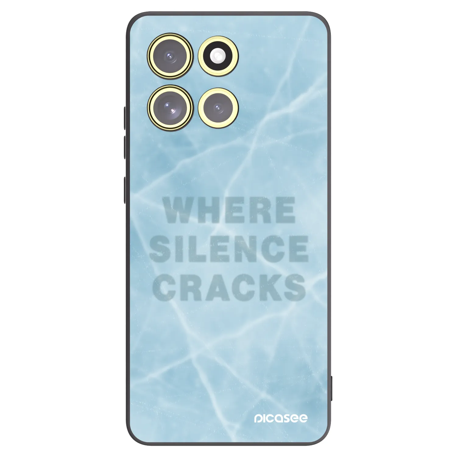 Picasee fekete szilikon tok az alábbi mobiltelefonokra Motorola Moto G86 5G - SILENCE
