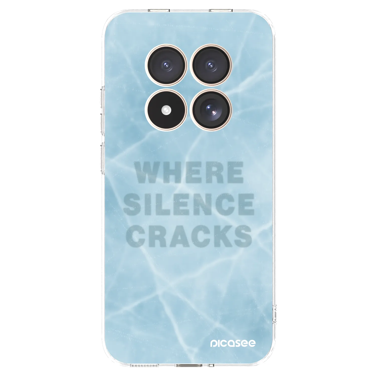 Picasee átlátszó szilikon tok az alábbi mobiltelefonokra Xiaomi Redmi Note 15 Pro 4G - SILENCE