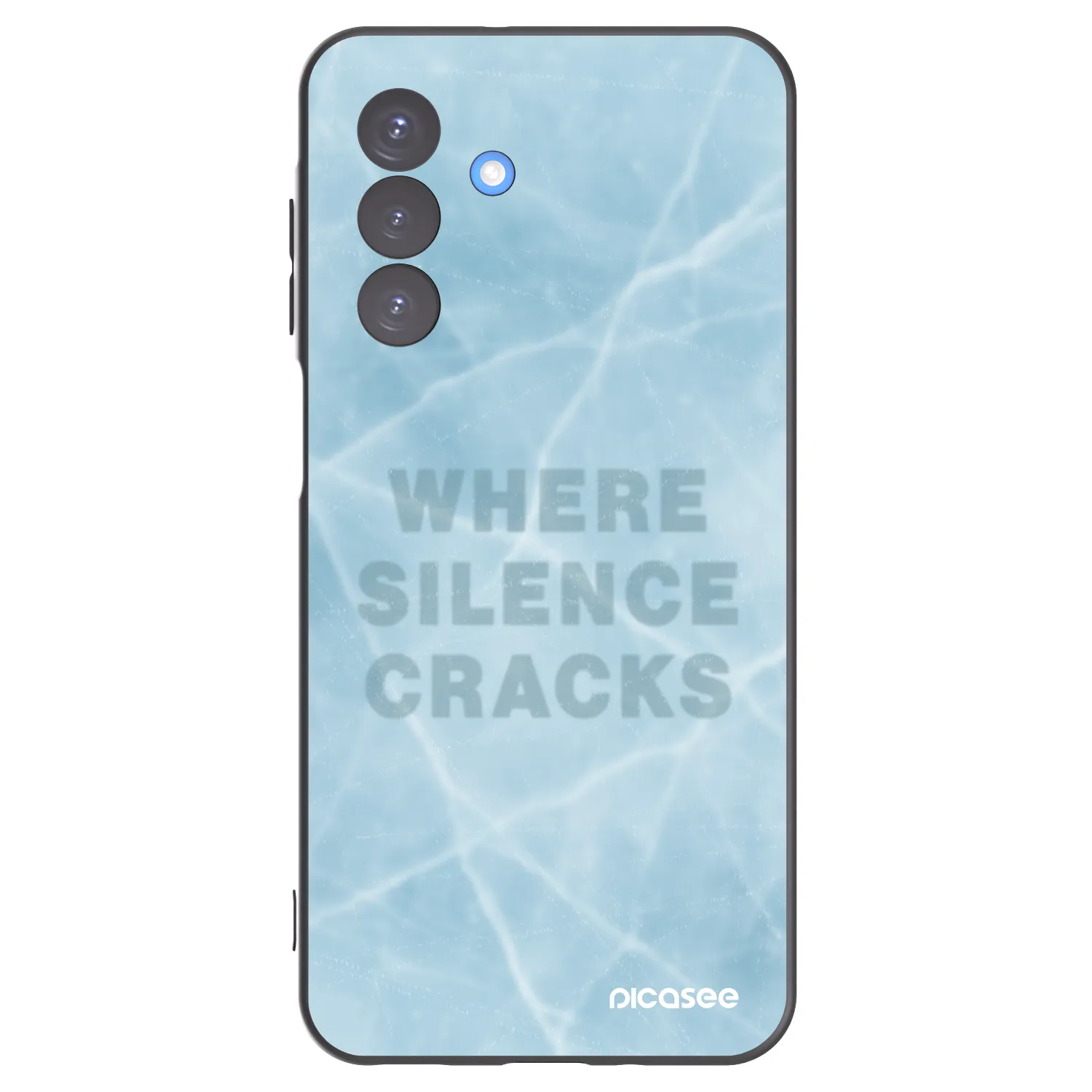Picasee fekete szilikon tok az alábbi mobiltelefonokra Samsung Galaxy A17 5G - SILENCE