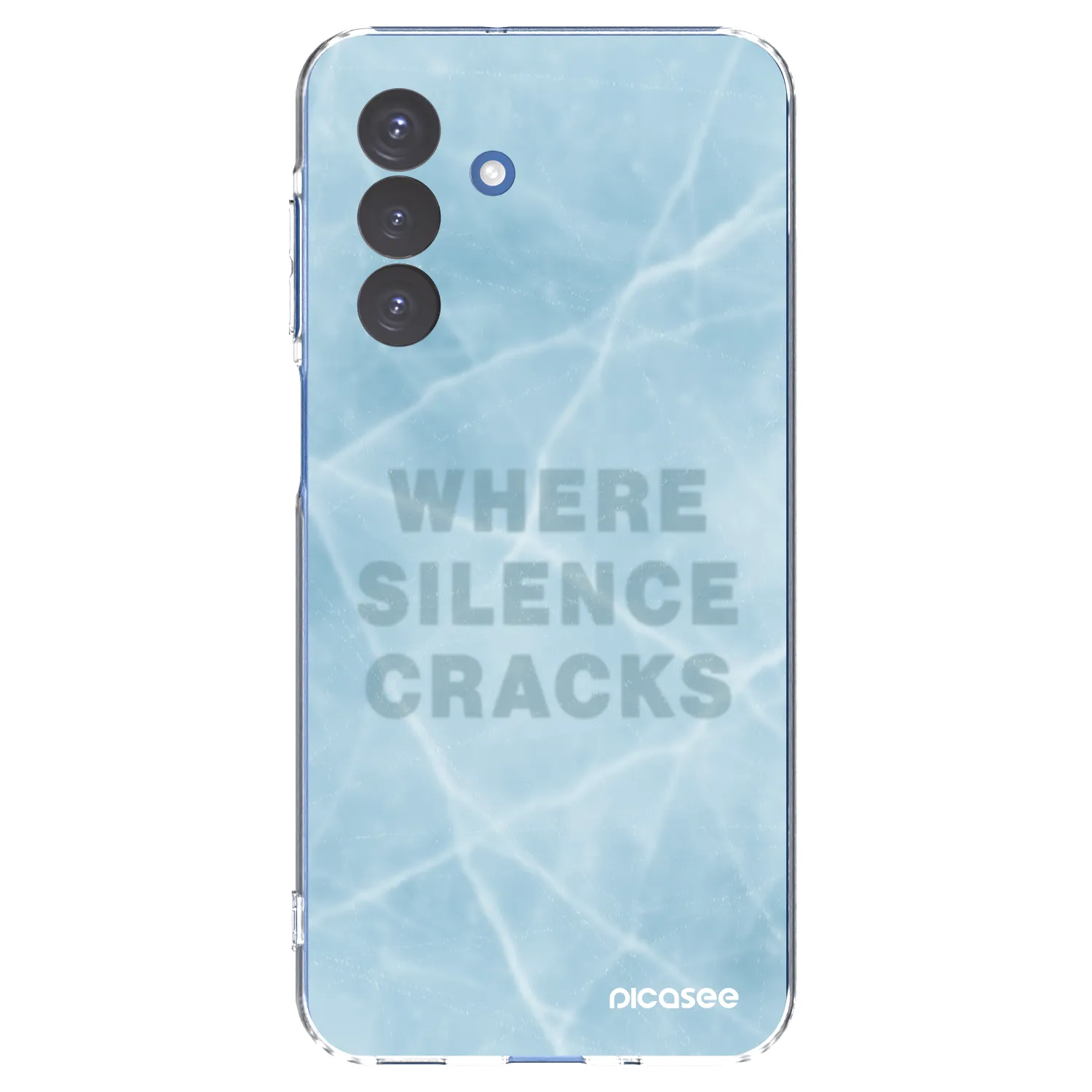 Picasee átlátszó szilikon tok az alábbi mobiltelefonokra Samsung Galaxy A17 5G - SILENCE