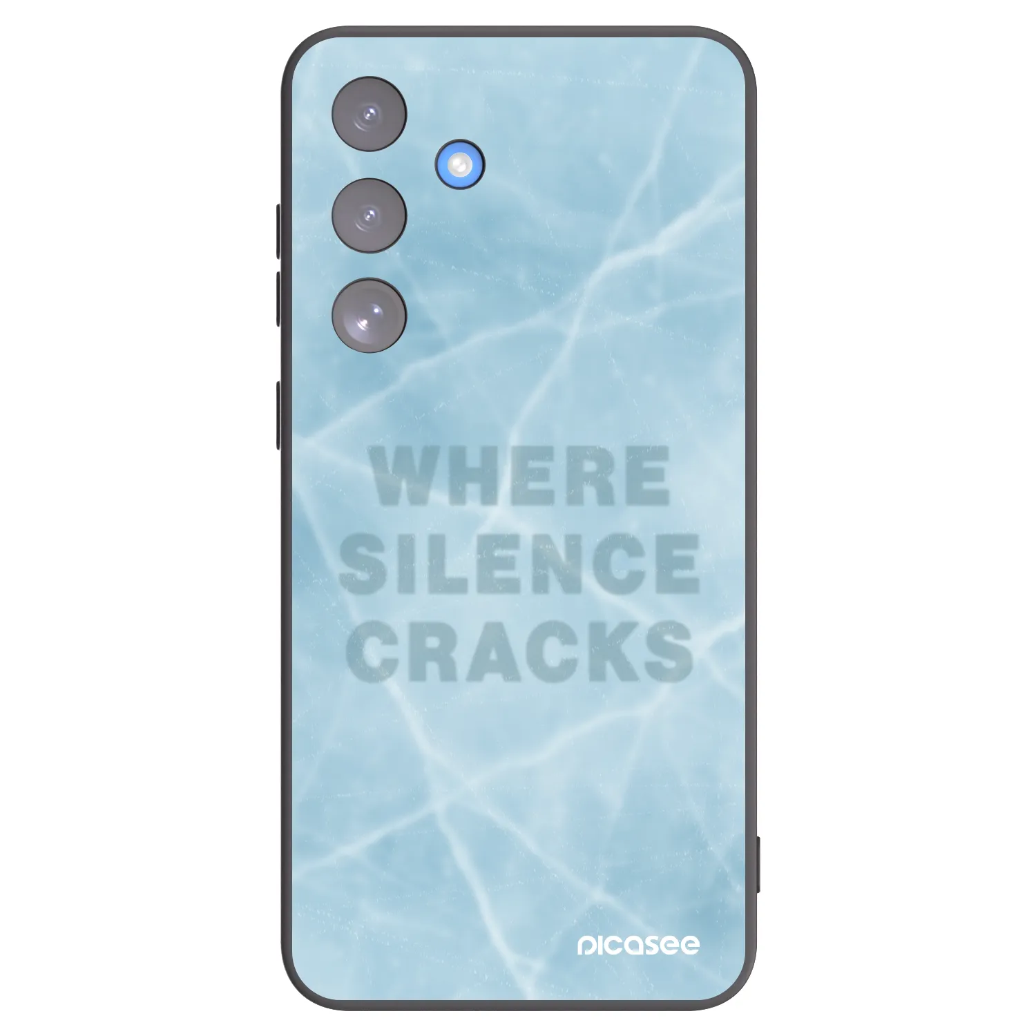 Picasee fekete szilikon tok az alábbi mobiltelefonokra Samsung Galaxy S25 FE 5G - SILENCE