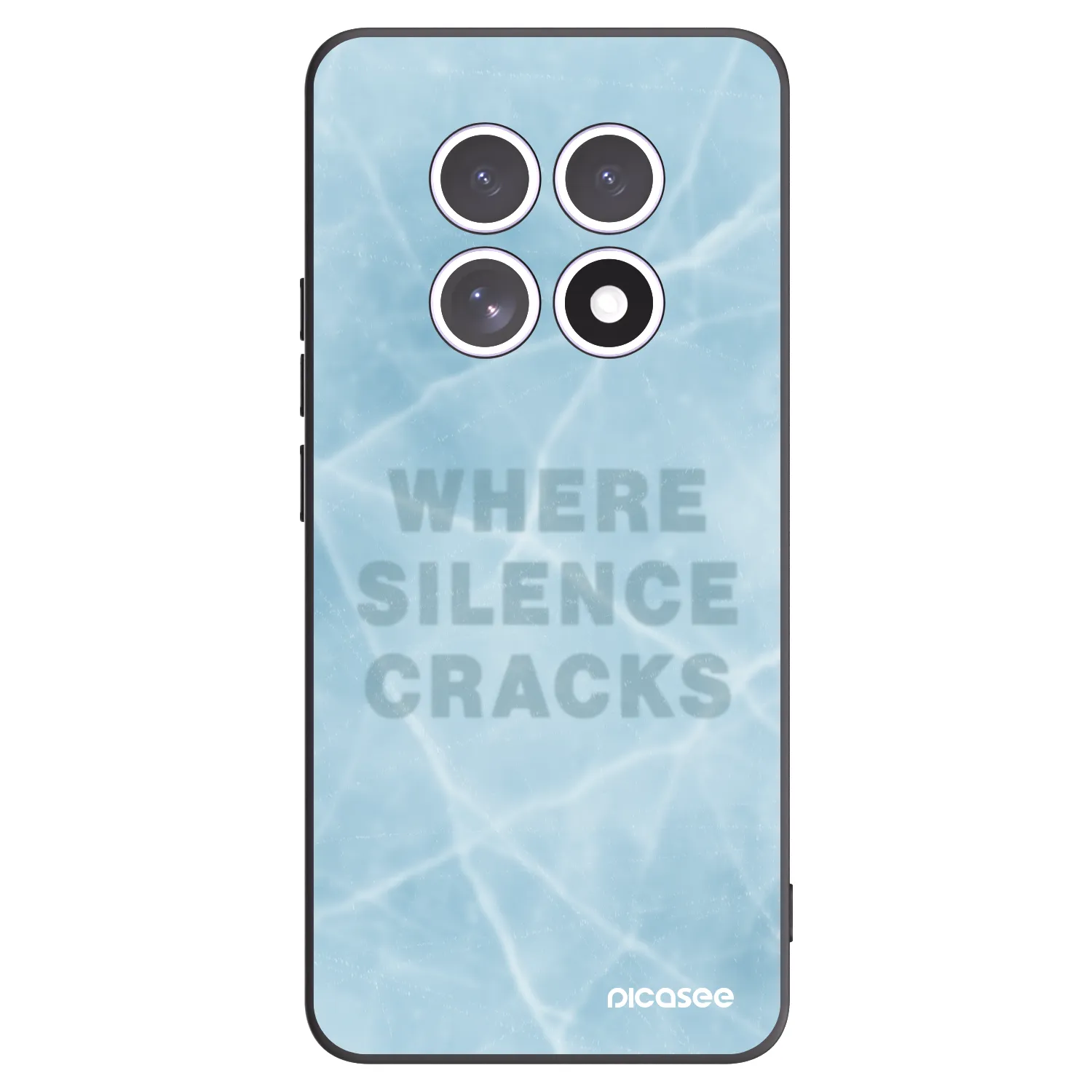 Picasee fekete szilikon tok az alábbi mobiltelefonokra Xiaomi Redmi Note 15 - SILENCE