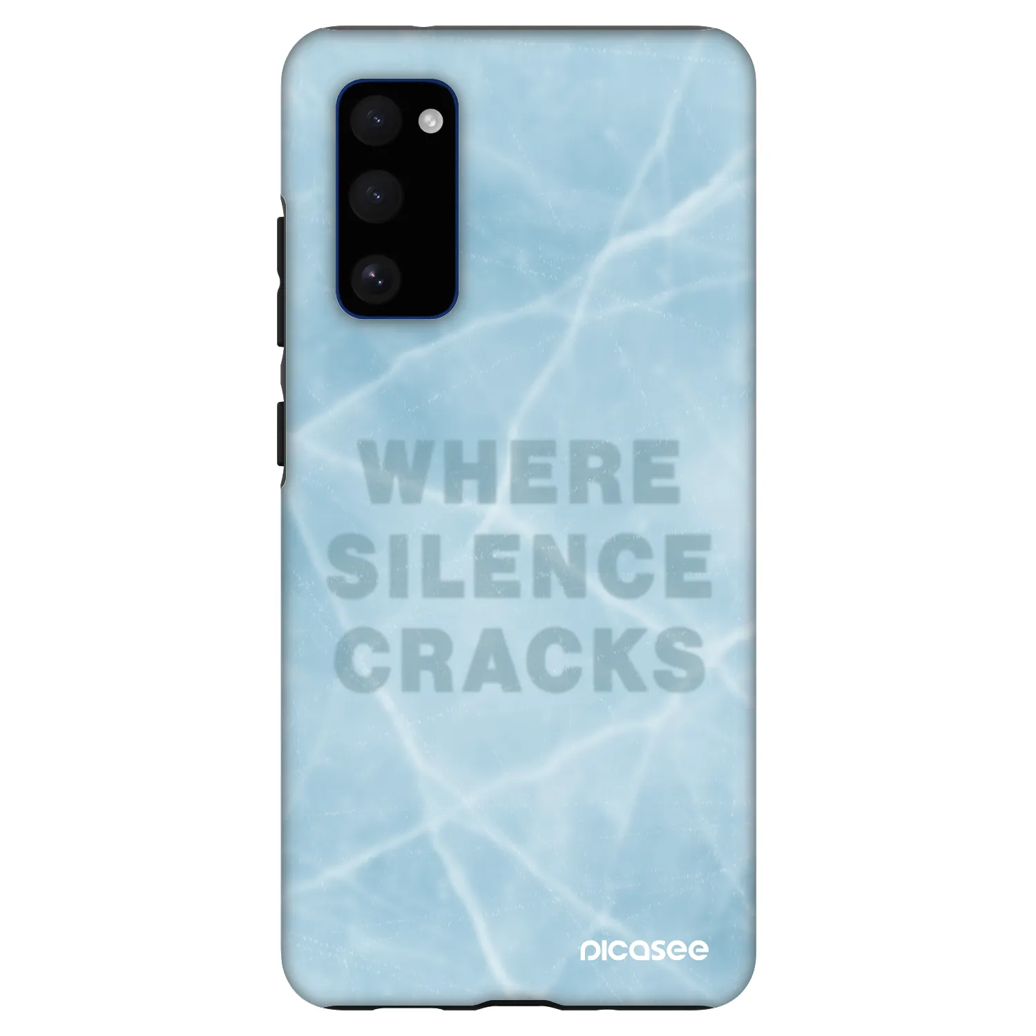 Picasee Fashion Case Samsung Galaxy S20 FE - SILENCE